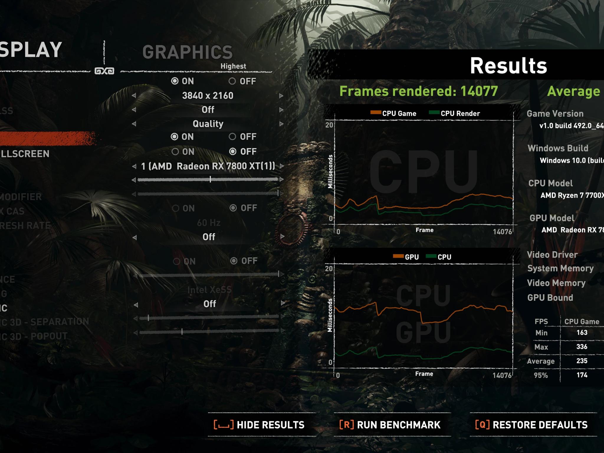Ryzen 7 7700X | RX 7800 XT |  32 GB DDR5 | 1 TB | 650W