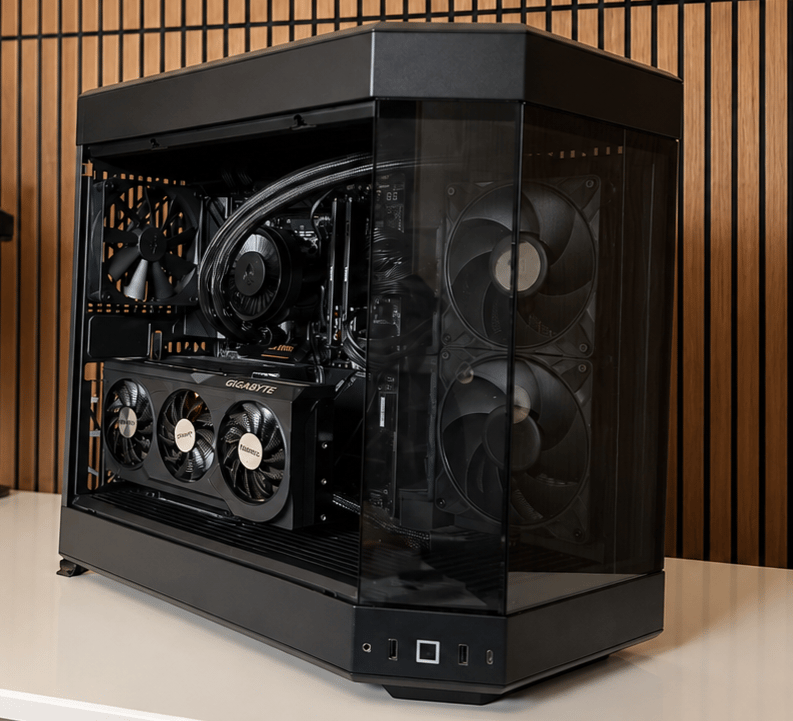 ALL Black V4 | RTX 4070TI SUPER| Ryzen 9 7900x | 32GB DDR5 | 1TB NVME | GOLD PSU | Windows 11 | WIFI