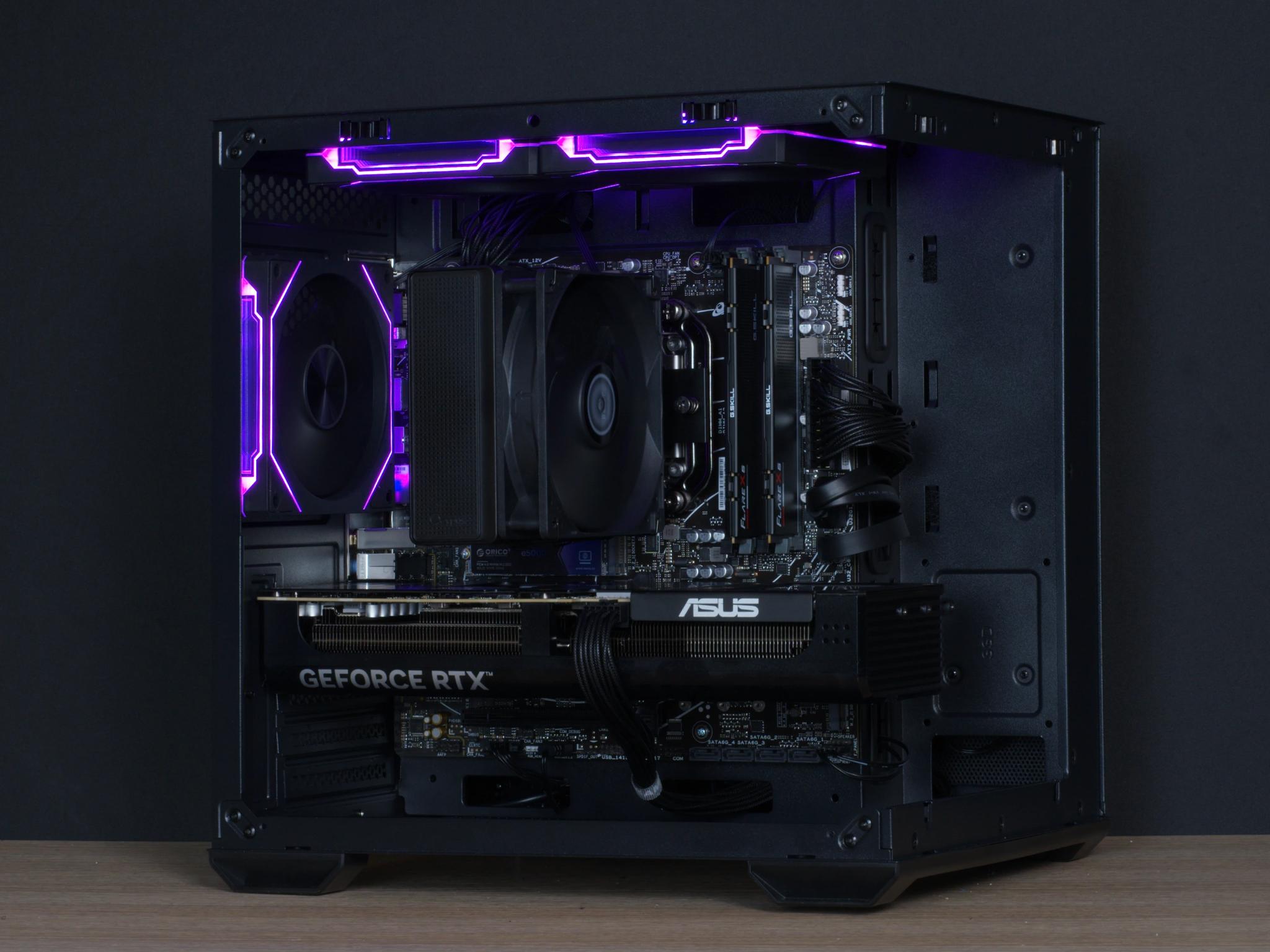 🟪Knight| 1440p Gaming PC: RTX 5070, Ryzen 5 7600X, 32GB DDR5 RAM, 1TB M.2 SSD w/ Wifi
