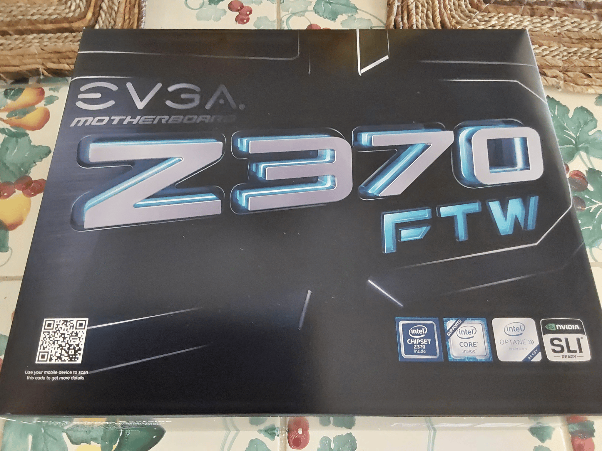 EVGA FTW Z370 LGA1151 (Intel 8th & 9th Gen) ATX Motherboard (Model 134-KS-E377-KR)