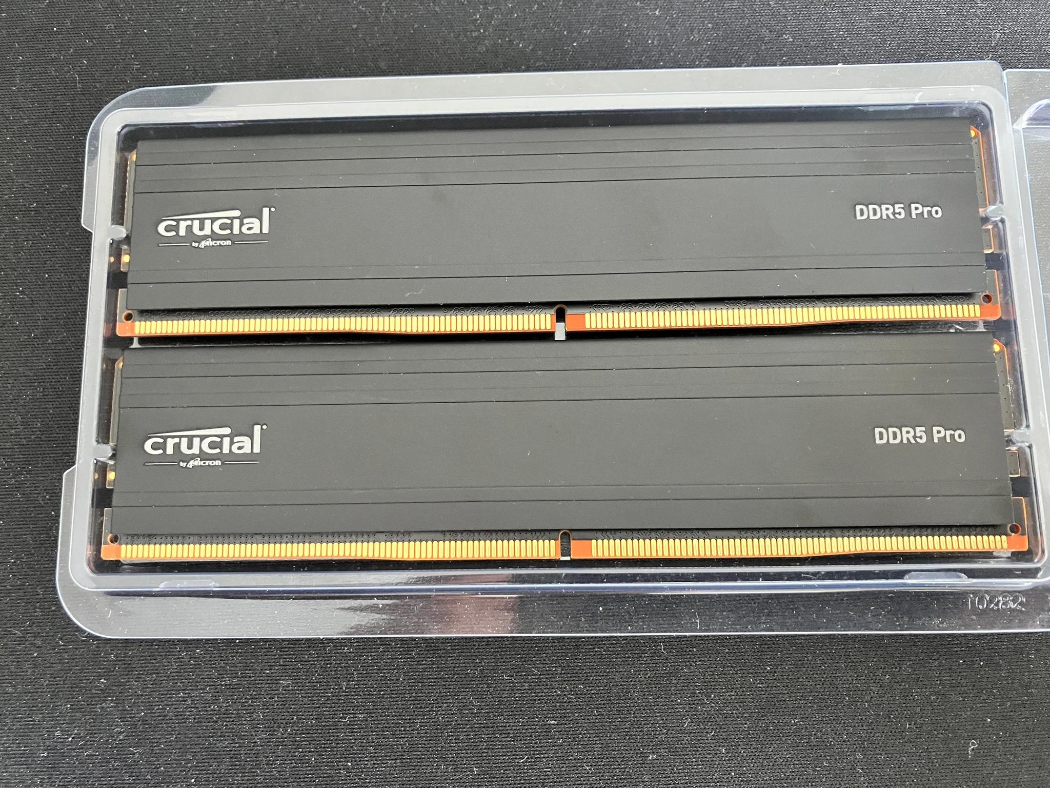 Crucial Pro 32GB (2 x 16GB) DDR5 5600 (PC5 44800)