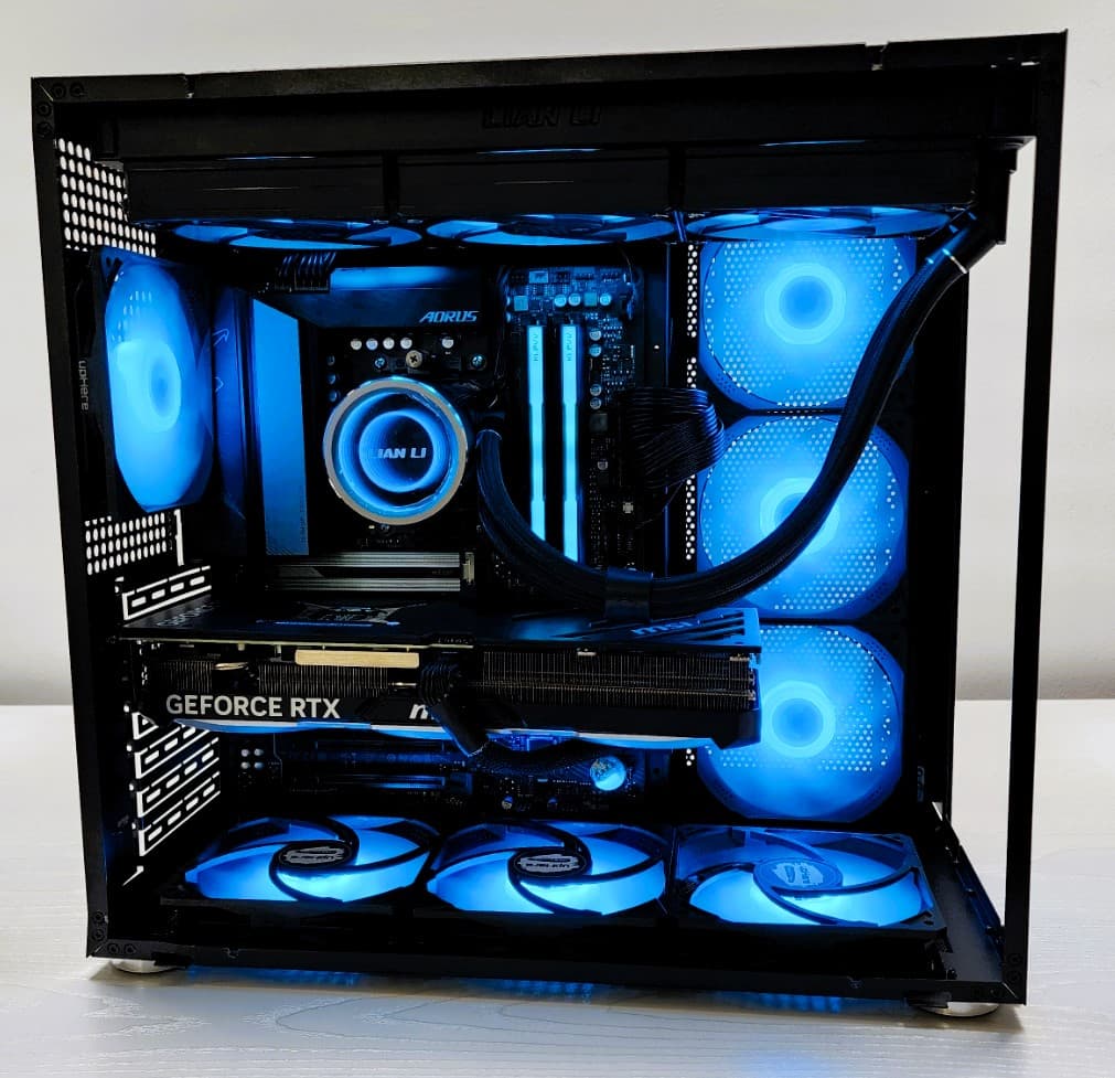 Liquid Cooled 1440P Gaming PC BEAST! - ALL NEW Custom Build - 7600X - 4070Ti - READ DESCRIPTION!!!