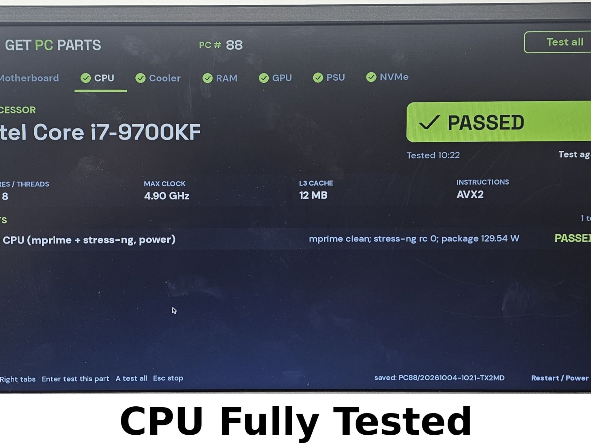 Intel Core i7-9700KF LGA1151