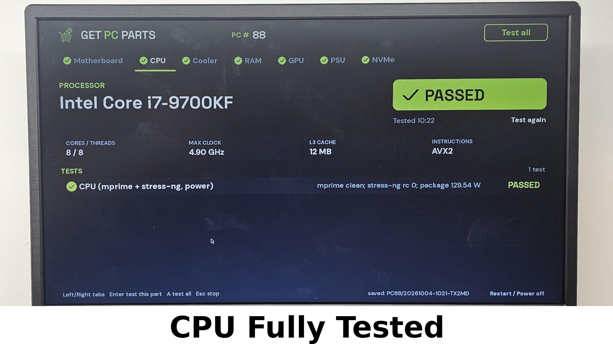 Intel Core i7-9700KF LGA1151