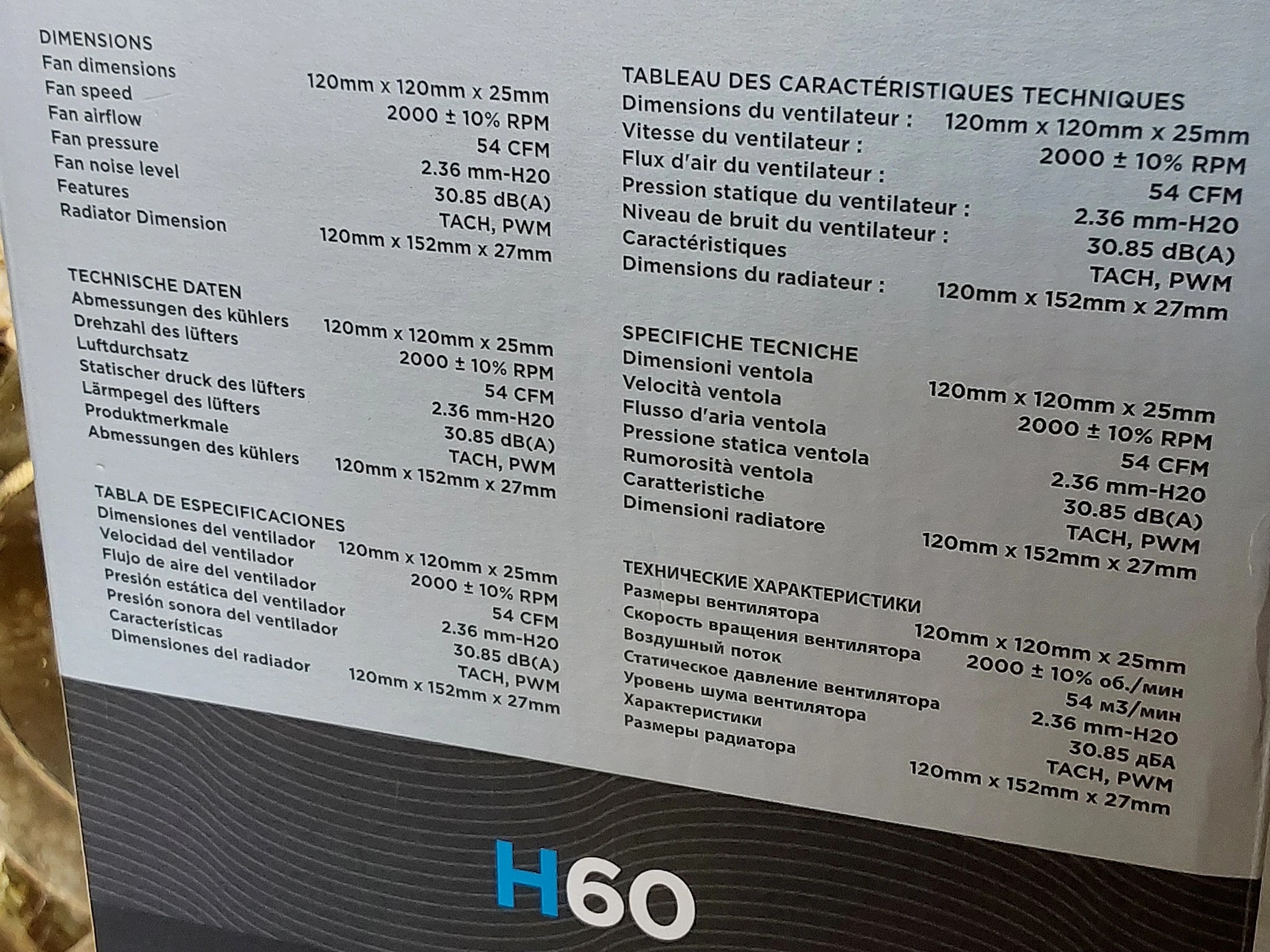 CORSAIR Hydro Series H60 (CW-9060007-WW) CPU Water Cooler