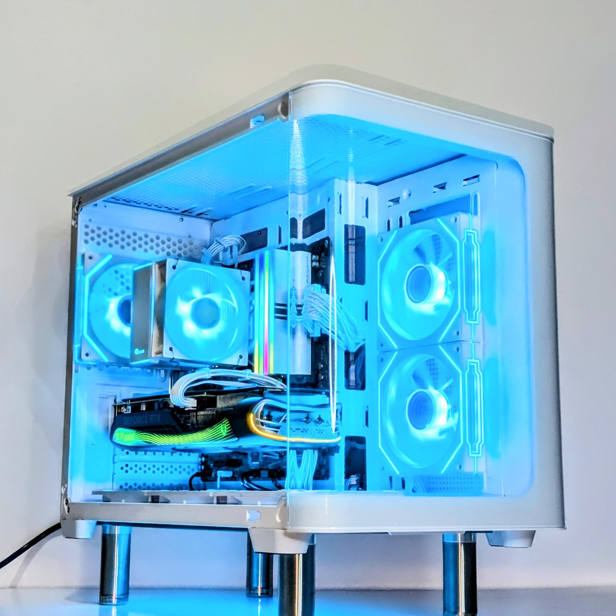 1440P/4K Gaming Beast🔥⚪|RTX 4070 TI|32GB RAM|Ryzen 9|2TB Storage|Wi-Fi+ BT| Windows 11