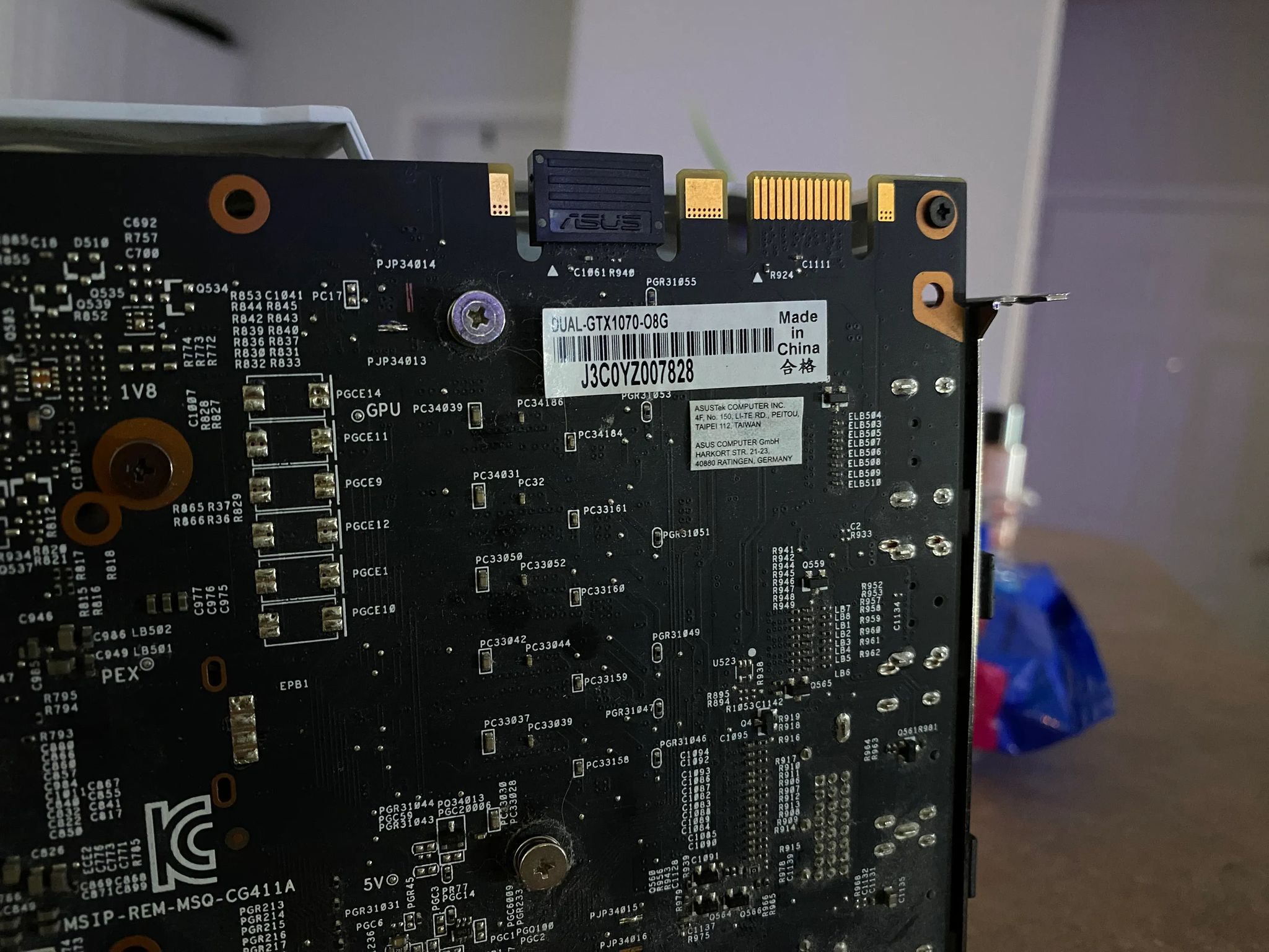 ASUS GTX1070