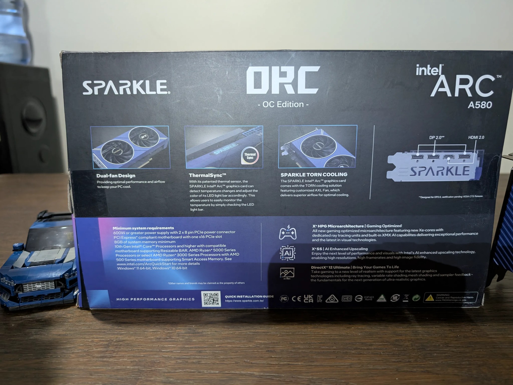Sparkle Intel Arc A580 ORC OC Edition