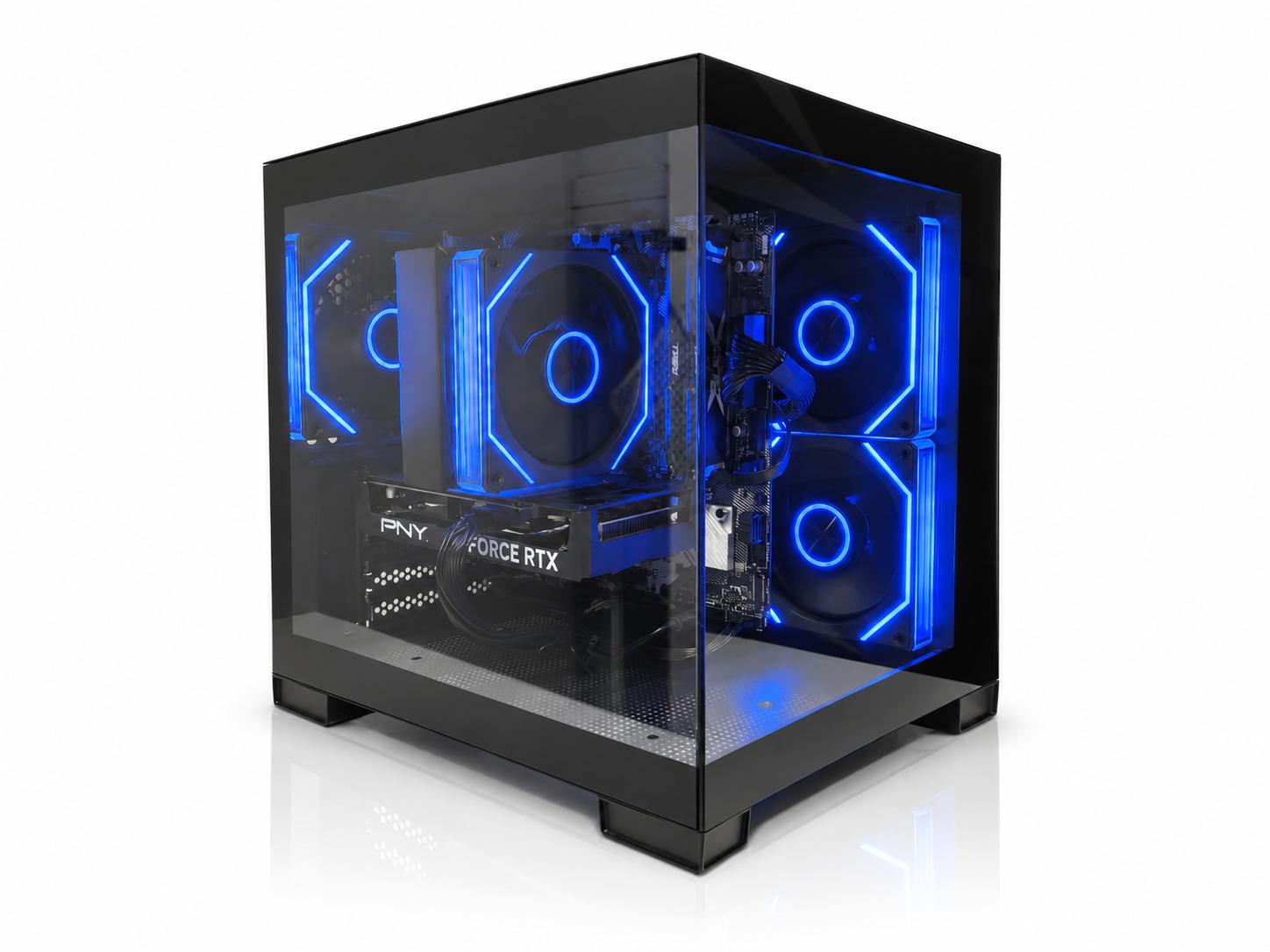 HIGH FPS CUBEX Gaming PC | RTX 4060 OC 8GB | Ryzen 5 5500 | 16GB RAM | 1TB SSD