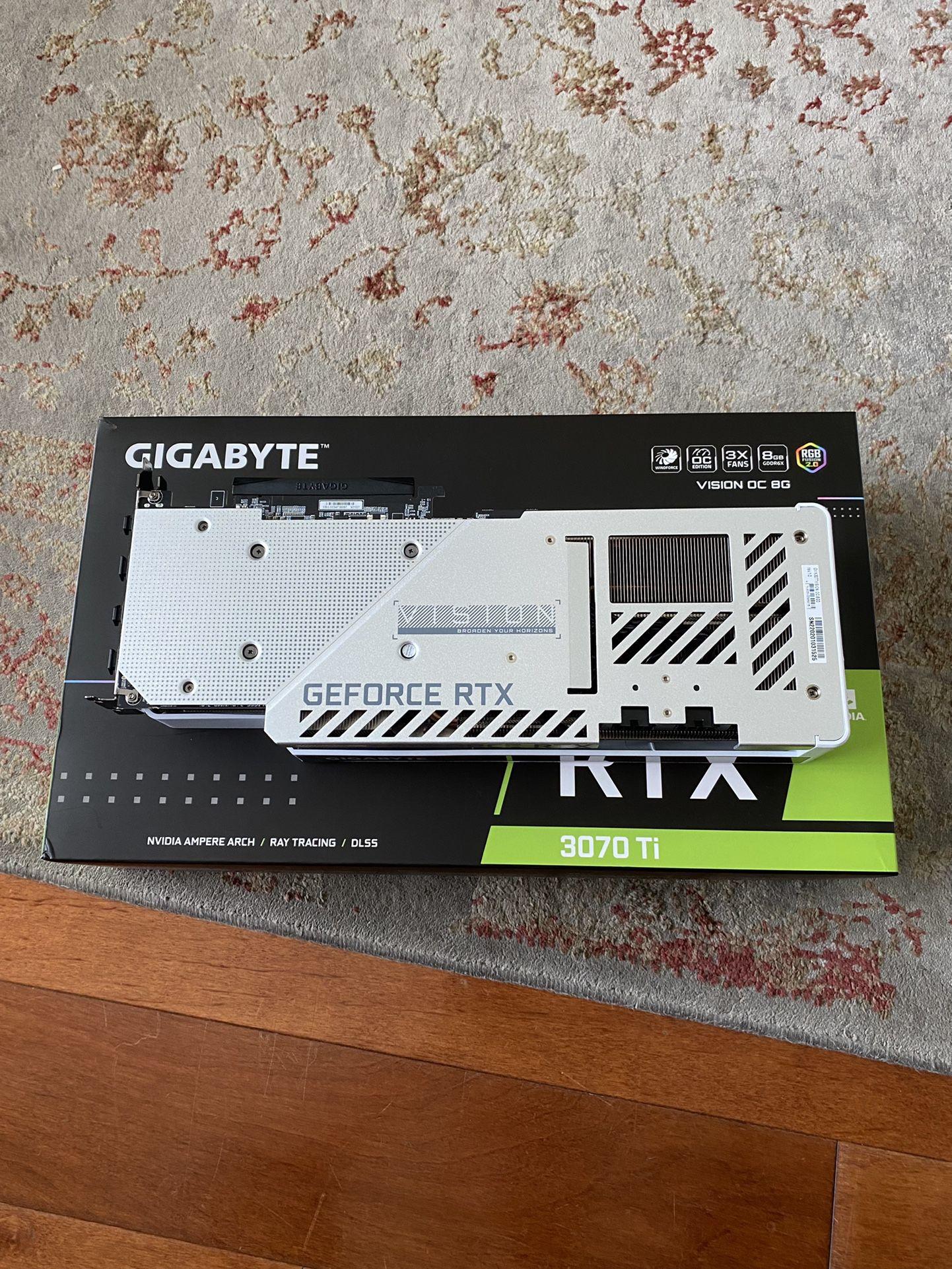 Nvidia Gigabyte GeForce RTX 3070 Ti Vision 8G OC