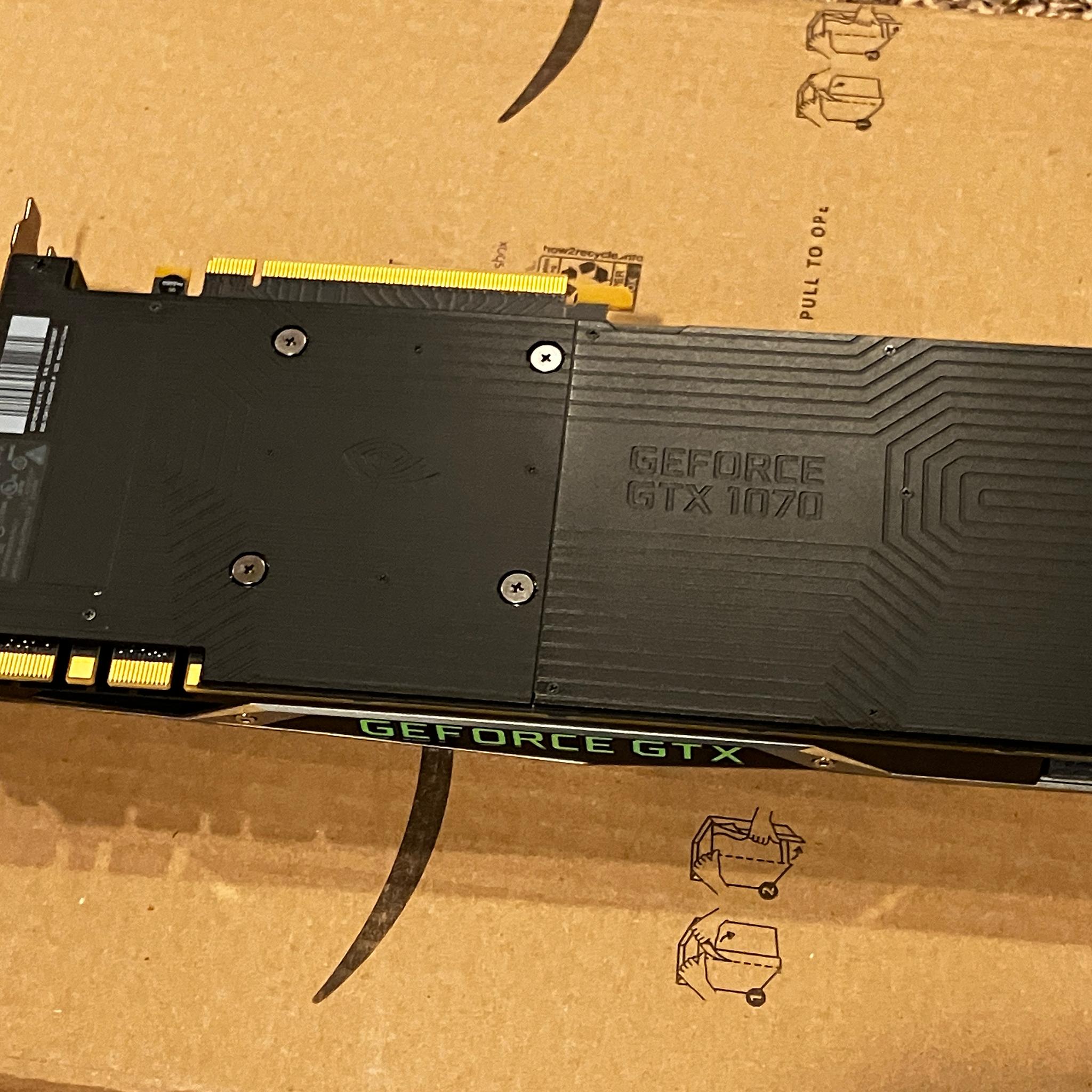 Nvidia 1070 Founders Edition