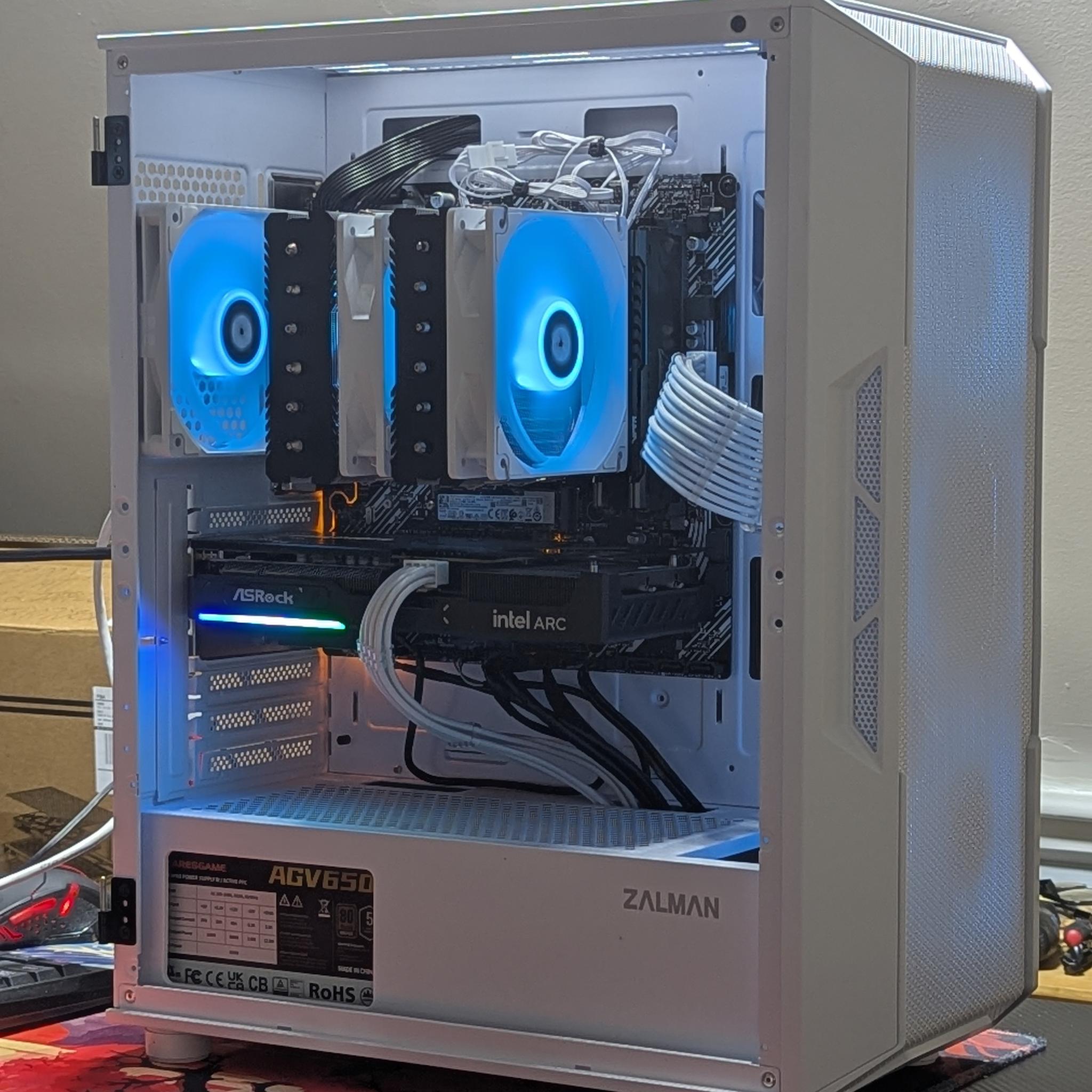 GAMING PC|AMD RYZEN 7 3800X|INTEL ARC B570 10GB|16GB DDR4 3600|1TB NVME SATA SSD|Windows 11 Home