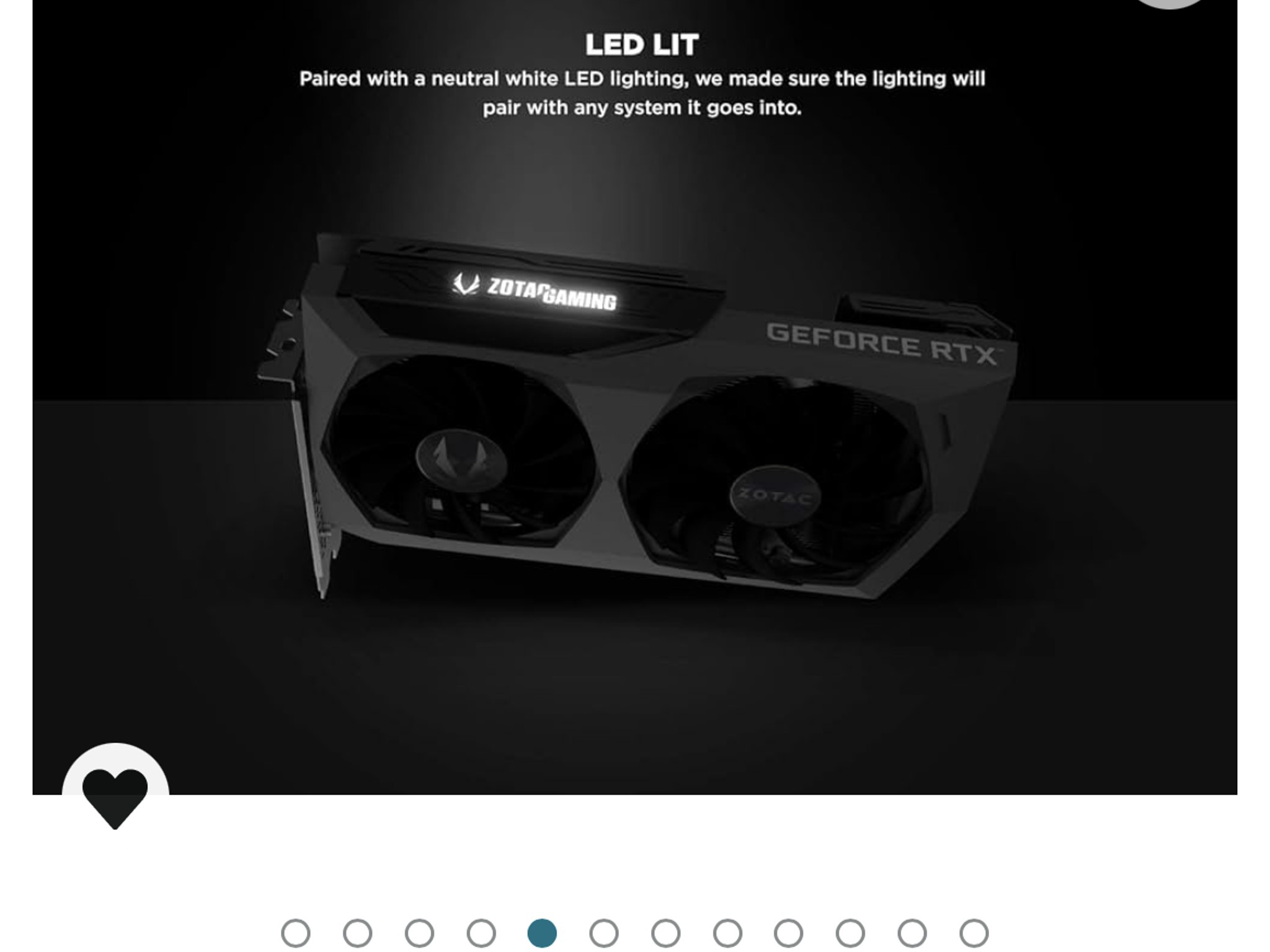 RTX 3070 Zantac gaming twin edge OC