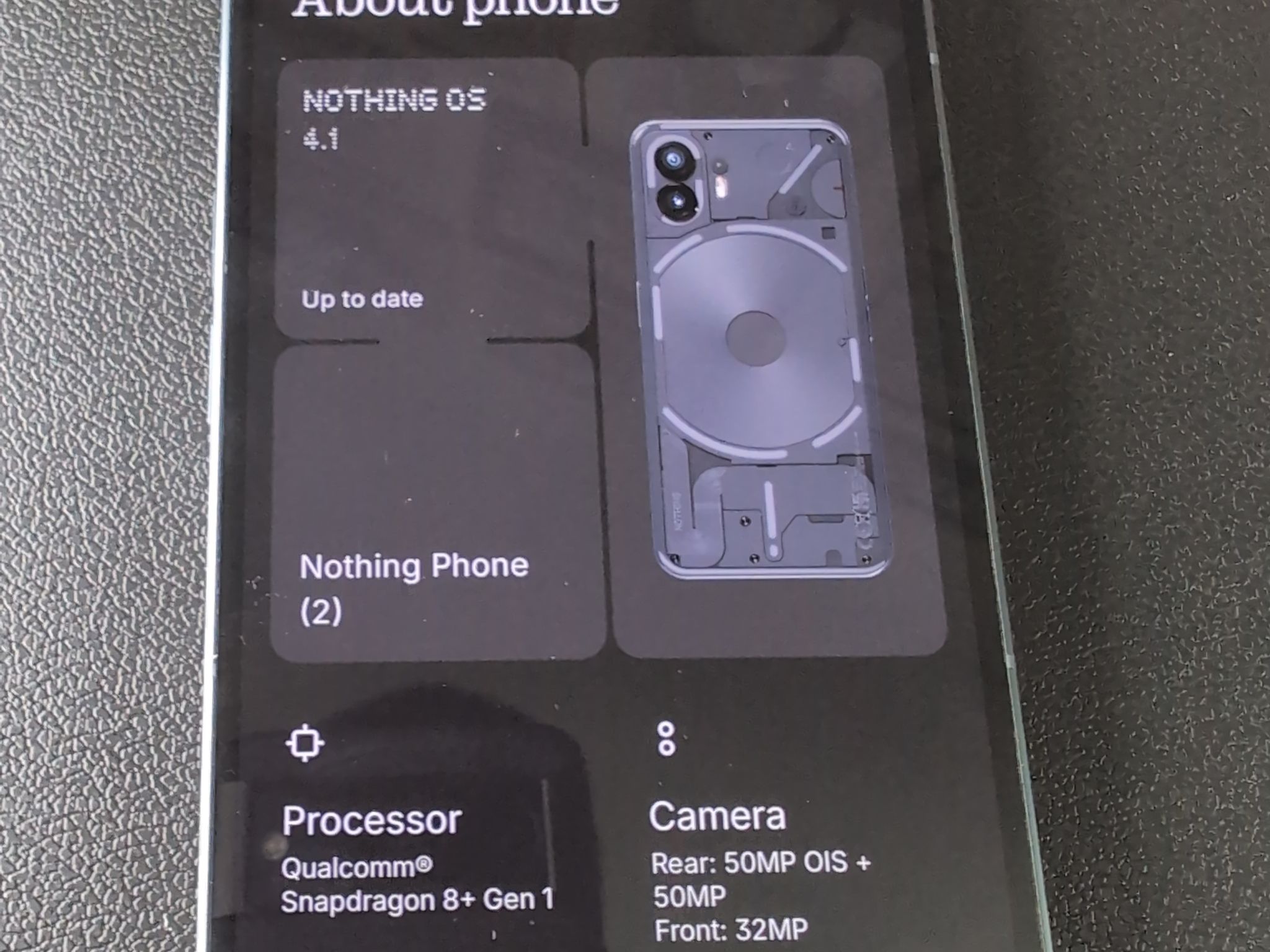 Nothing Phone (2) 256GB Unlock 5G Any Carrier (Gray)