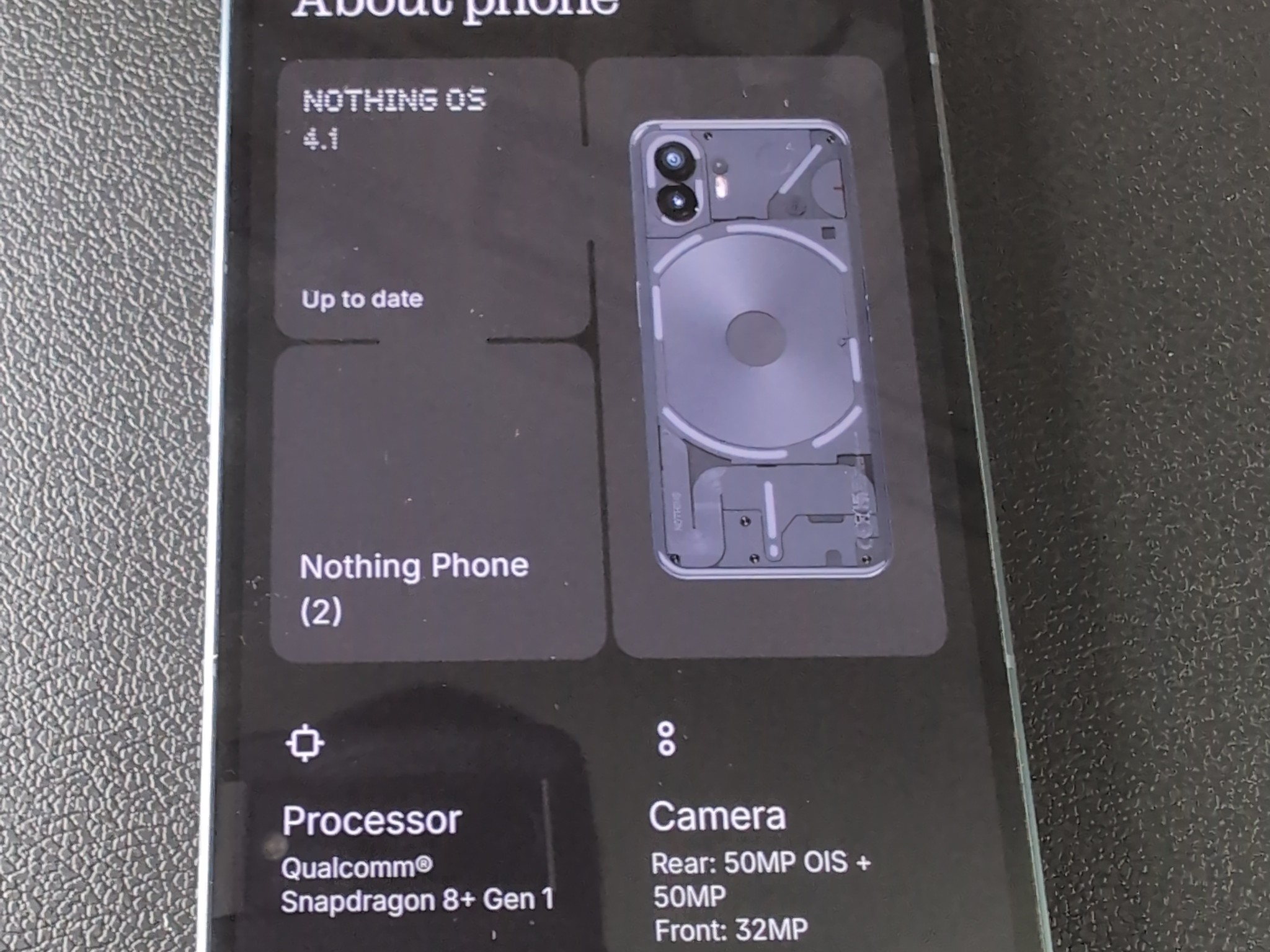 Nothing Phone (2) 256GB Unlock 5G Any Carrier (Gray)