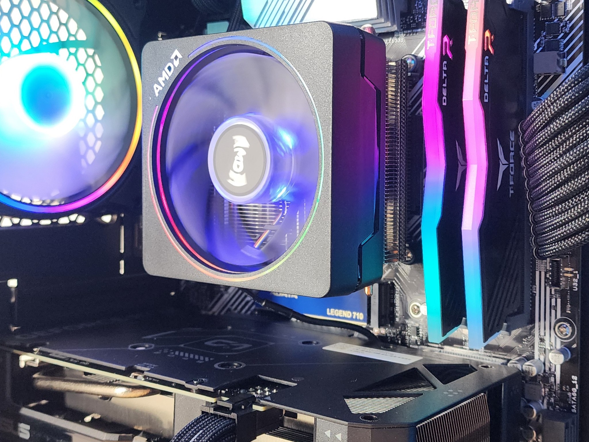 Gaming PC Ryzen 7 5800XT 32GB RAM 1TB SSD RTX 4060 8GB Windows 11 Computer
