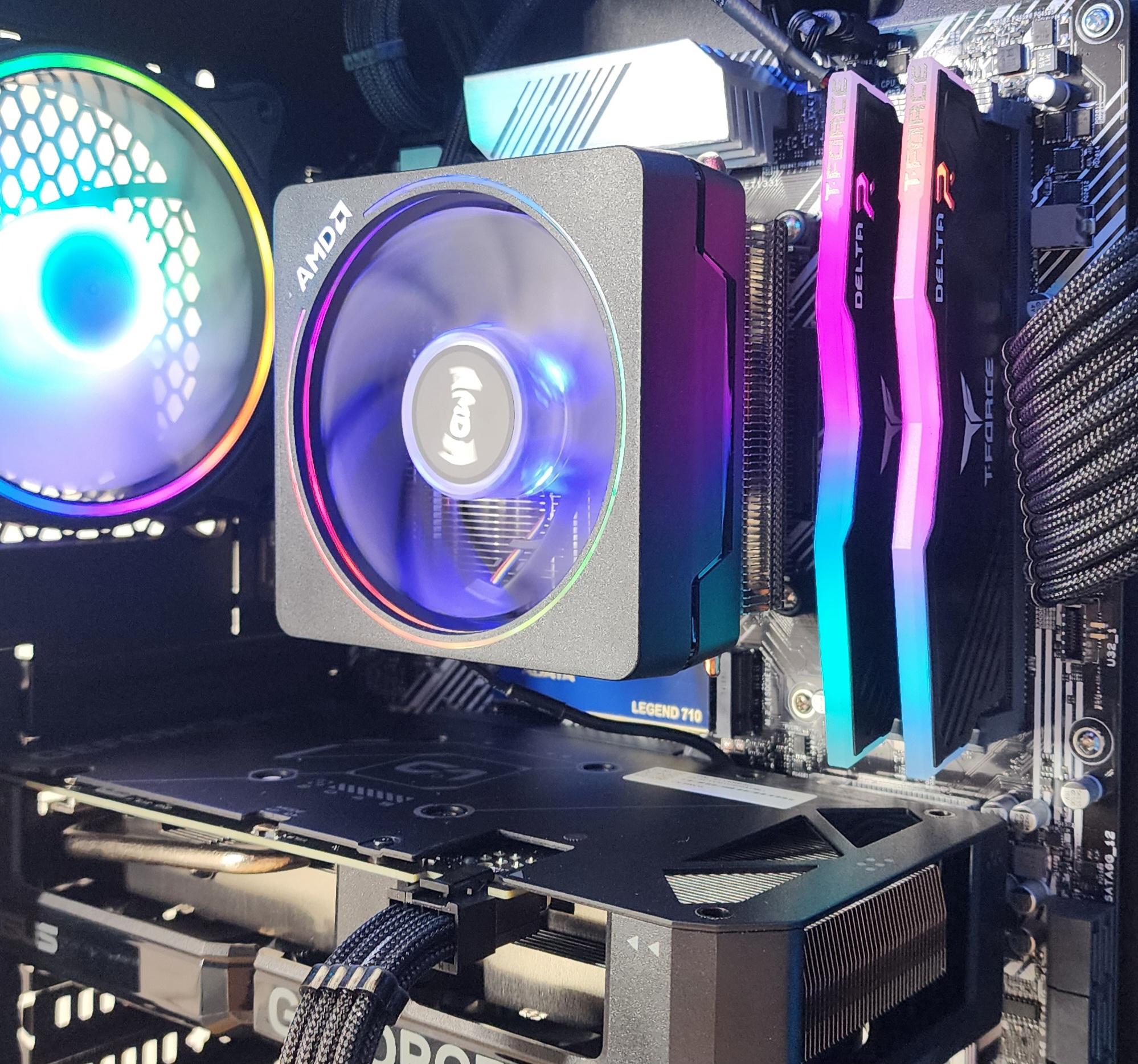 Gaming PC Ryzen 7 5800XT 32GB RAM 1TB SSD RTX 4060 8GB Windows 11 Computer