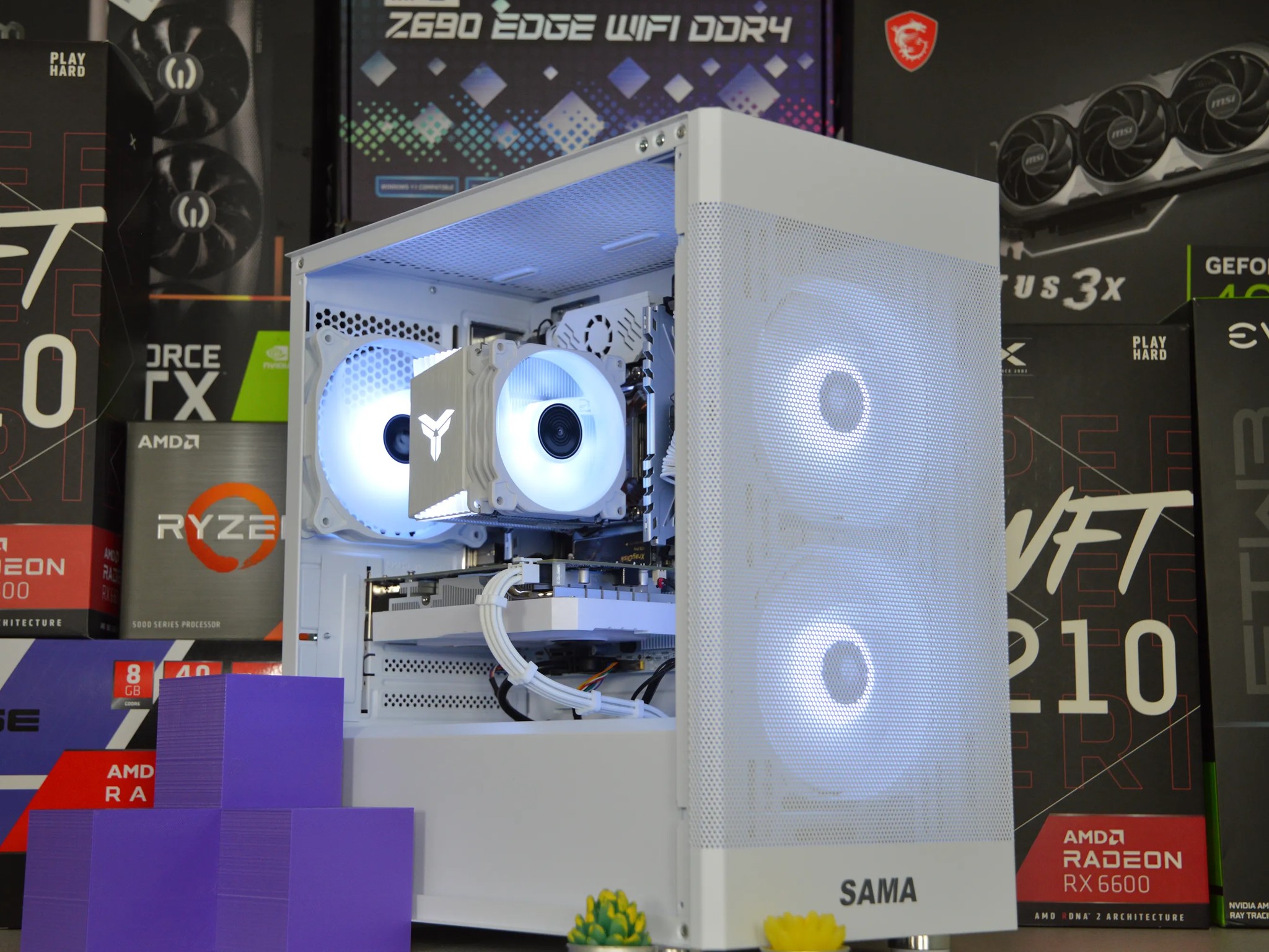 ⚪⚪| RX 580 8GB | INTEL XEON E5 2670 V3 | 16GB RAM | 1TB SSD | White-Out 3.0 |