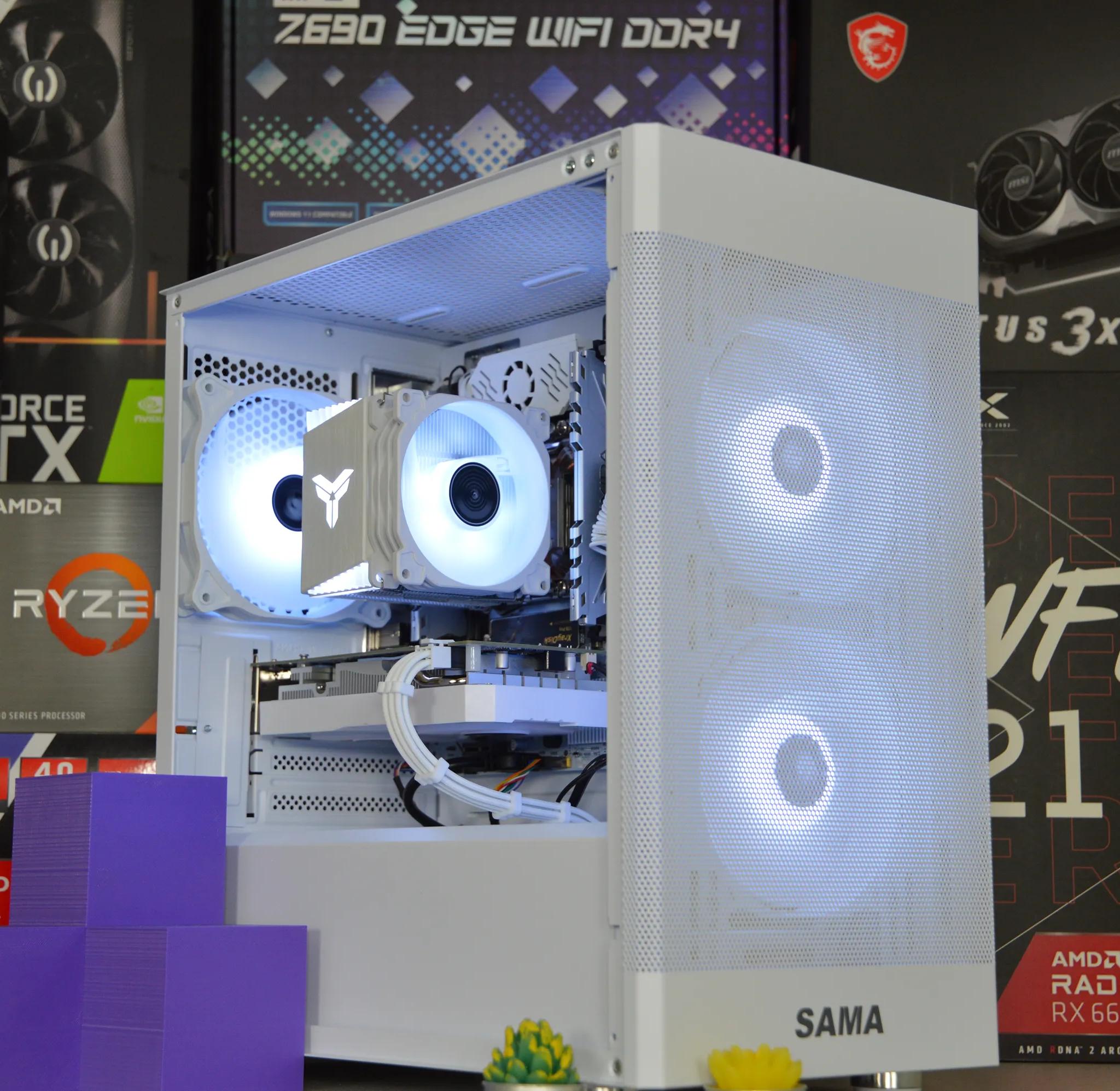 ⚪⚪| RX 580 8GB | INTEL XEON E5 2670 V3 | 16GB RAM | 1TB SSD | White-Out 3.0 |