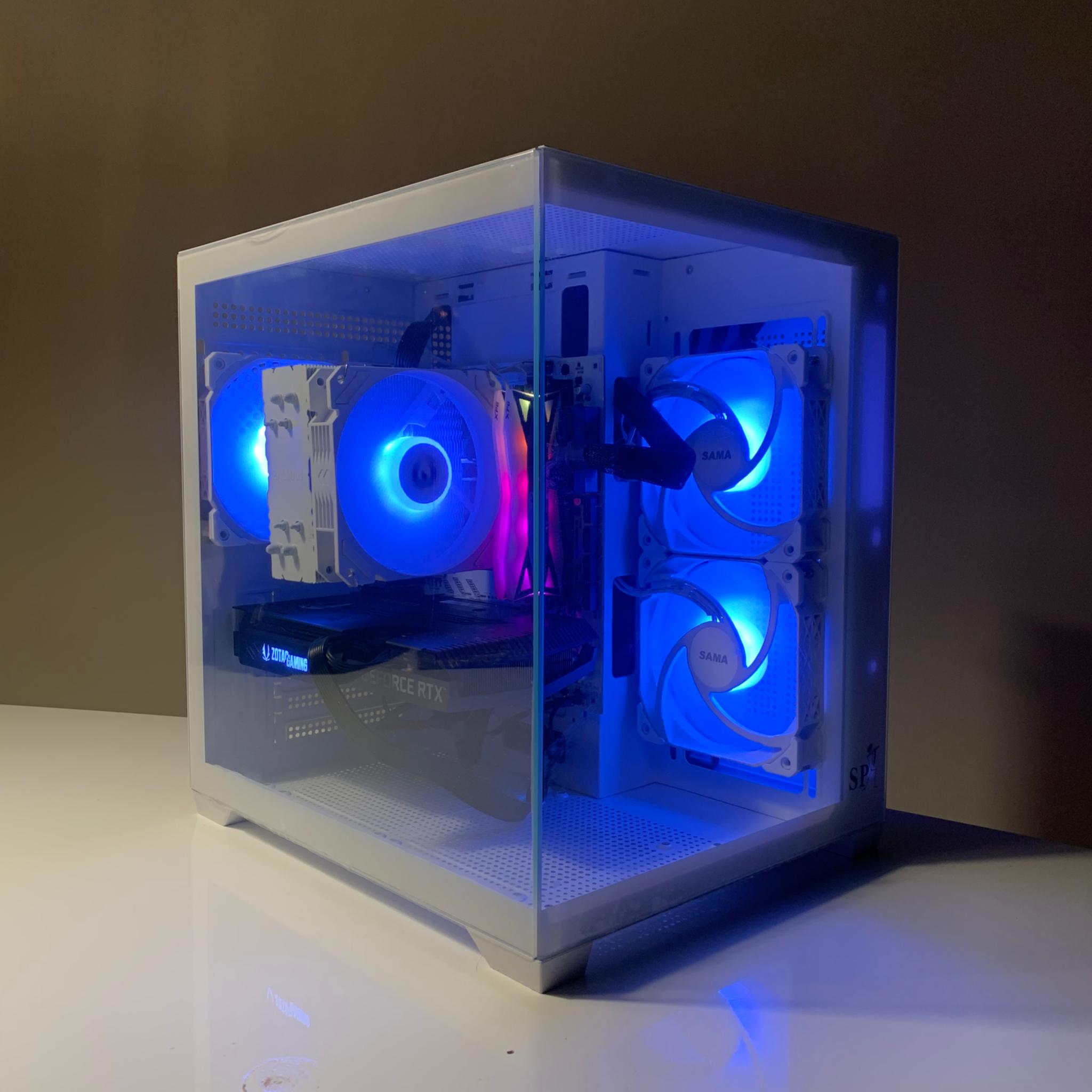 RTX 3070 - Ryzen 7 3700X - 32 GB RAM - 1 TB SSD - White Gaming PC