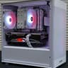 White & Silver 1080p Gaming PC! 5600X | 6650XT | 1TB NVME | 32GB RAM | WIFI/BT | Win 11 Pro