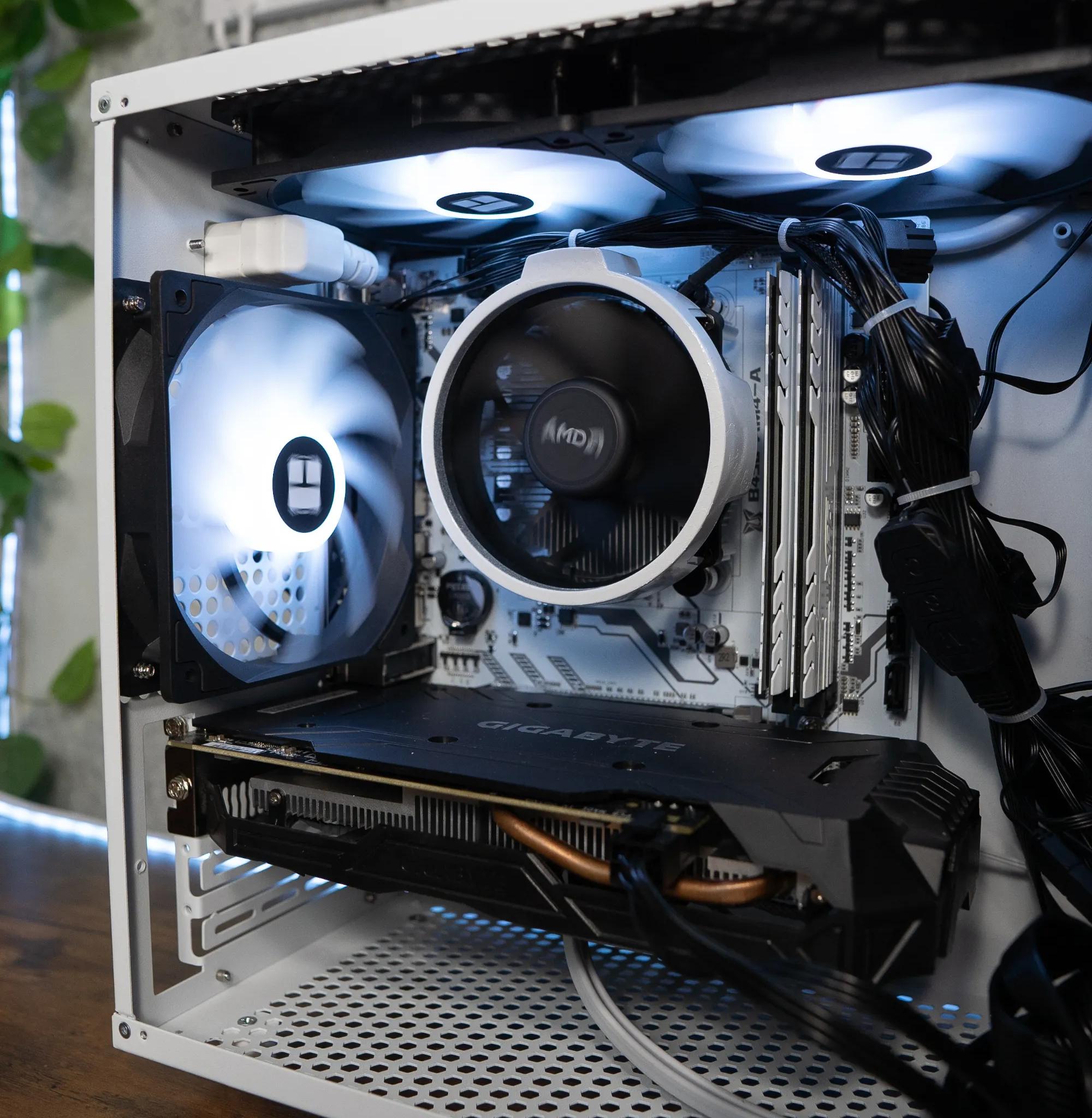 ❄️❄️ BUDGET - BO6 Ready GAMING PC | Gigabyte GTX 1060 | RYZEN 5 1600 | 16GB DDR4 RAM | 1TB M.2 SSD