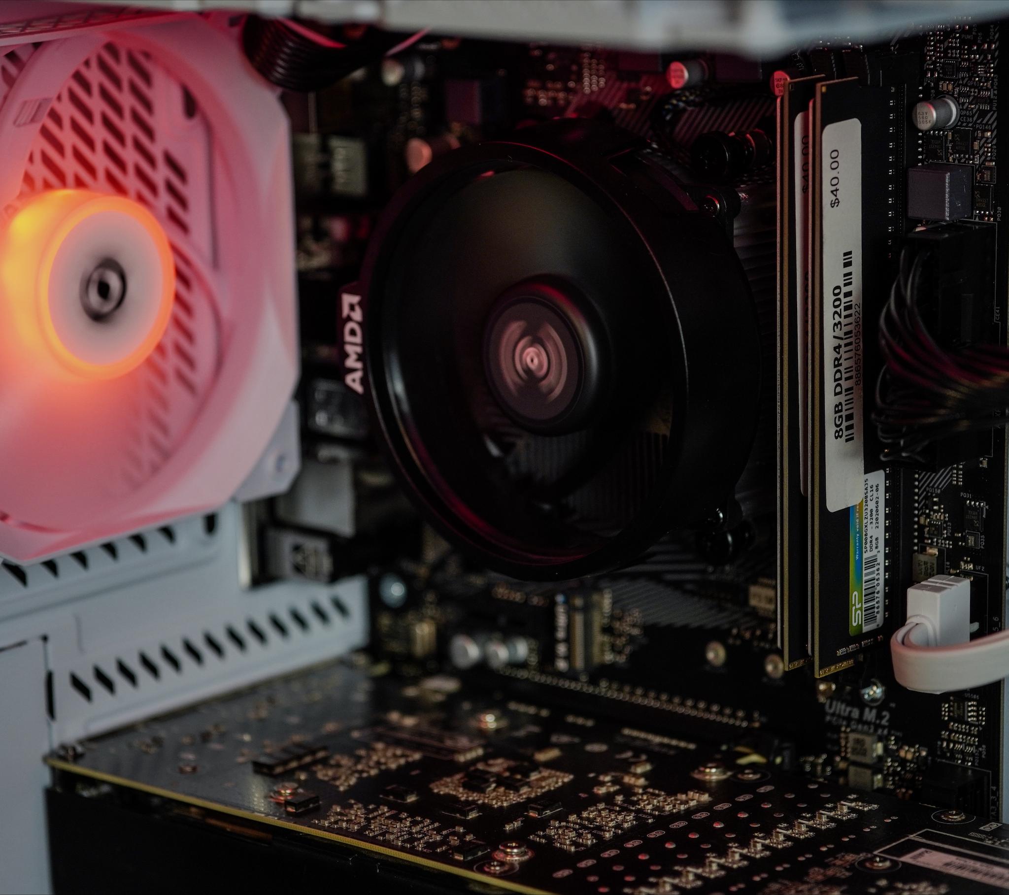 Clean Gaming PC - Ryzen 5 5500 | RTX 3070 8GB | 16GB DDR4