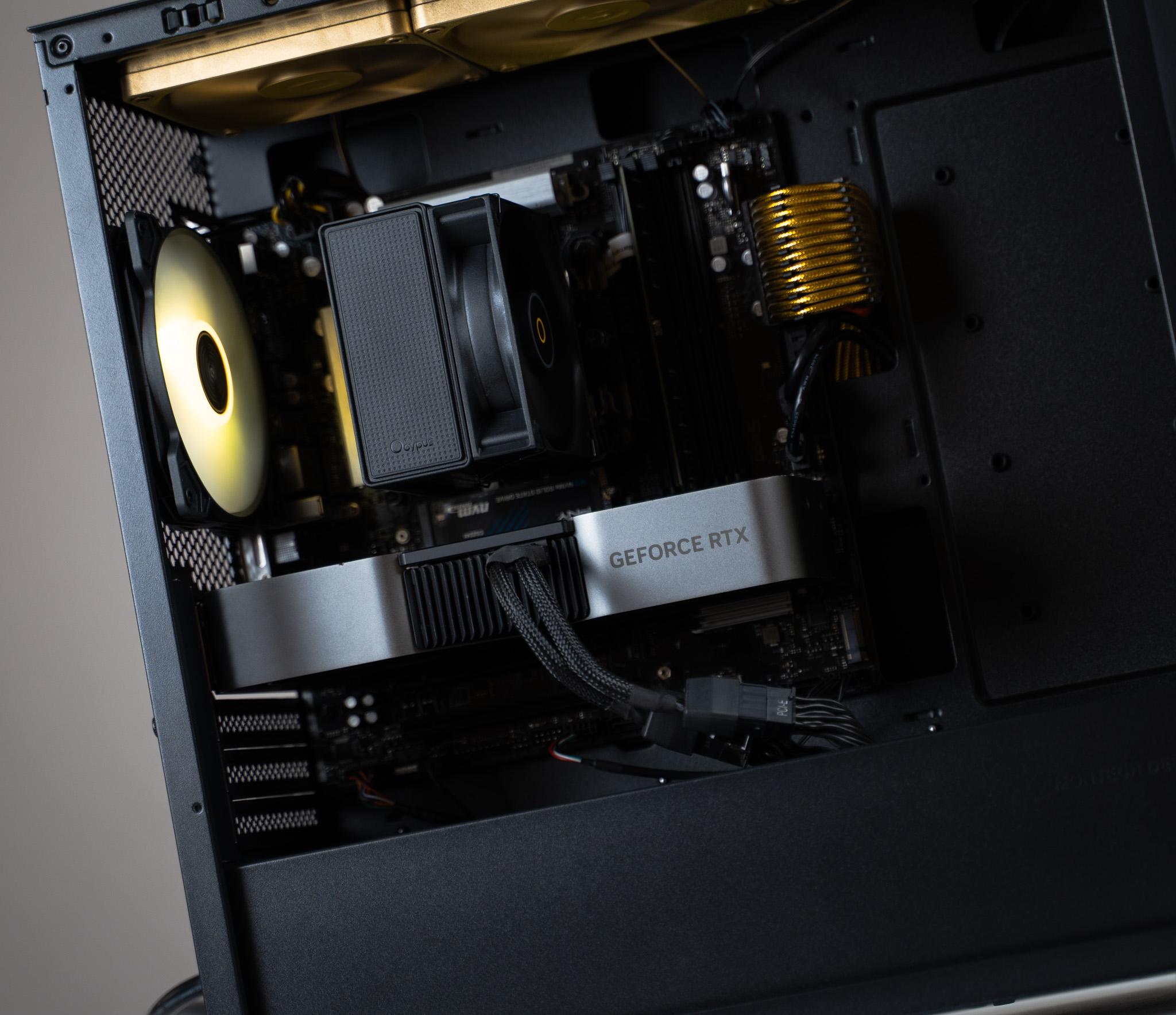 “Senteyform” RTX 3080 Intel Core i7 12700KF 1TB 32GB Windows 11 Workstation Gaming PC
