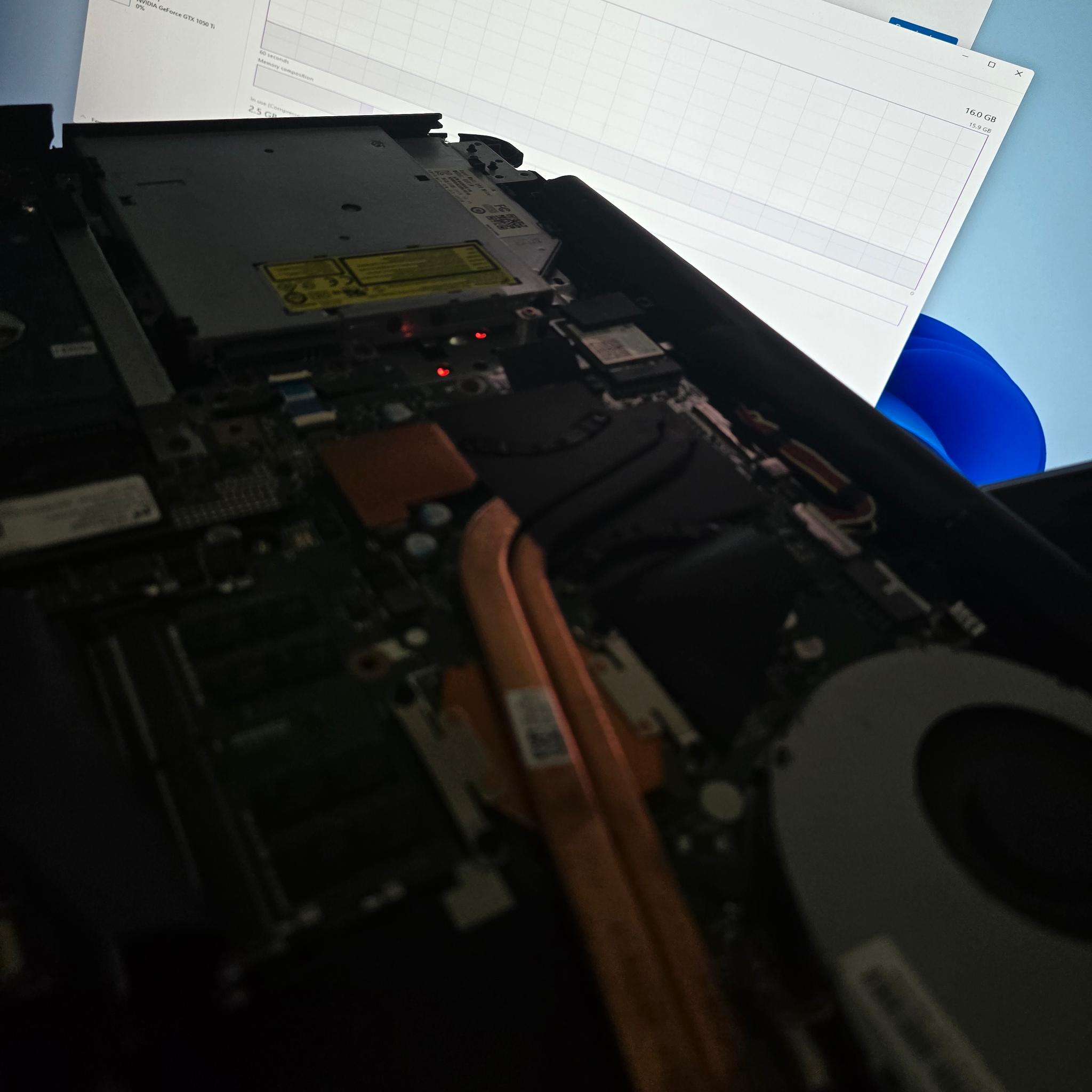 Upgradeable Asus ROG GL753V with 1050 Ti 1080P Gaming Laptop - SSD256+1T HDD - Works But Needs Work