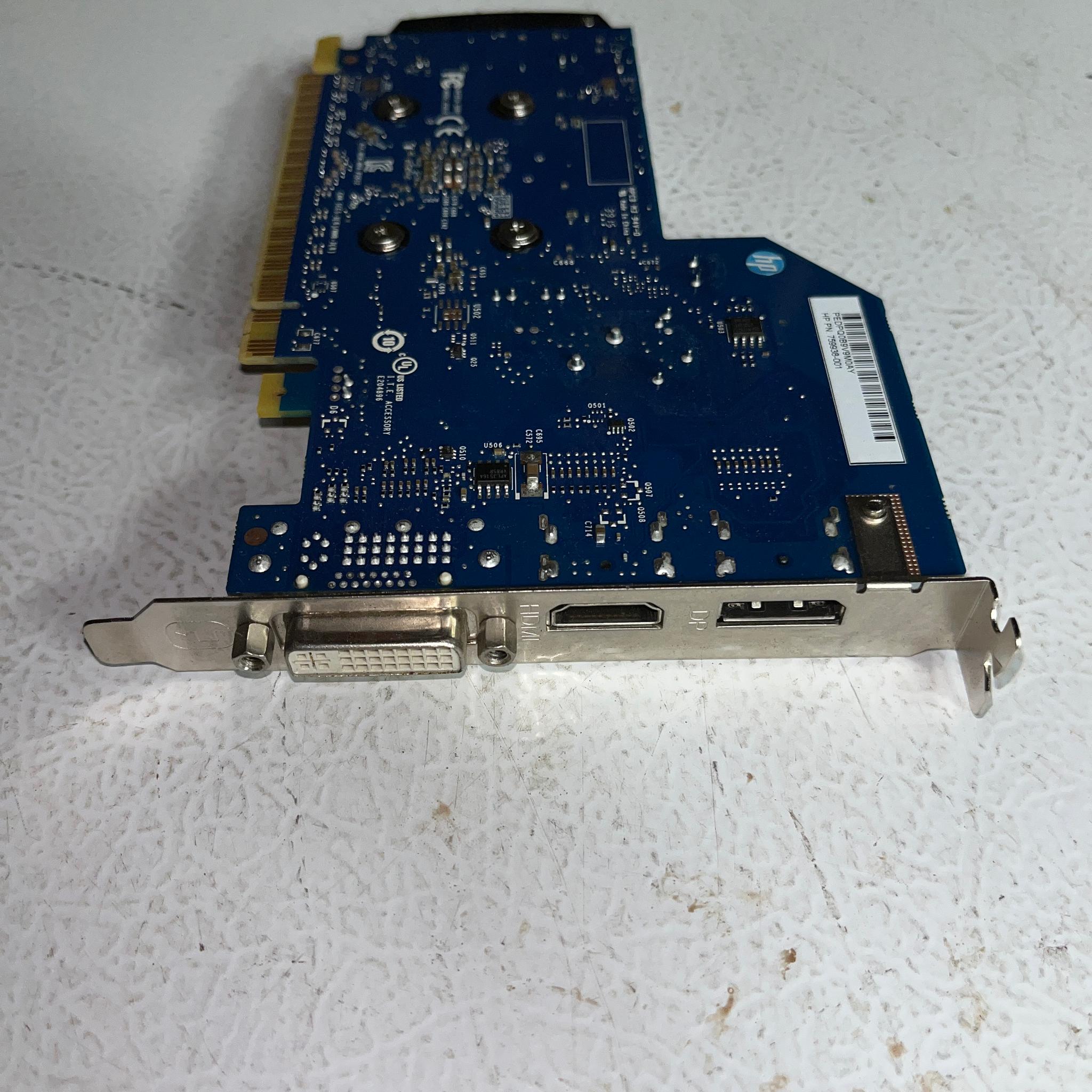 HP NVIDIA GeForce GTX 745 4GB DDR3 PCIe Graphics Card – Tested & Working