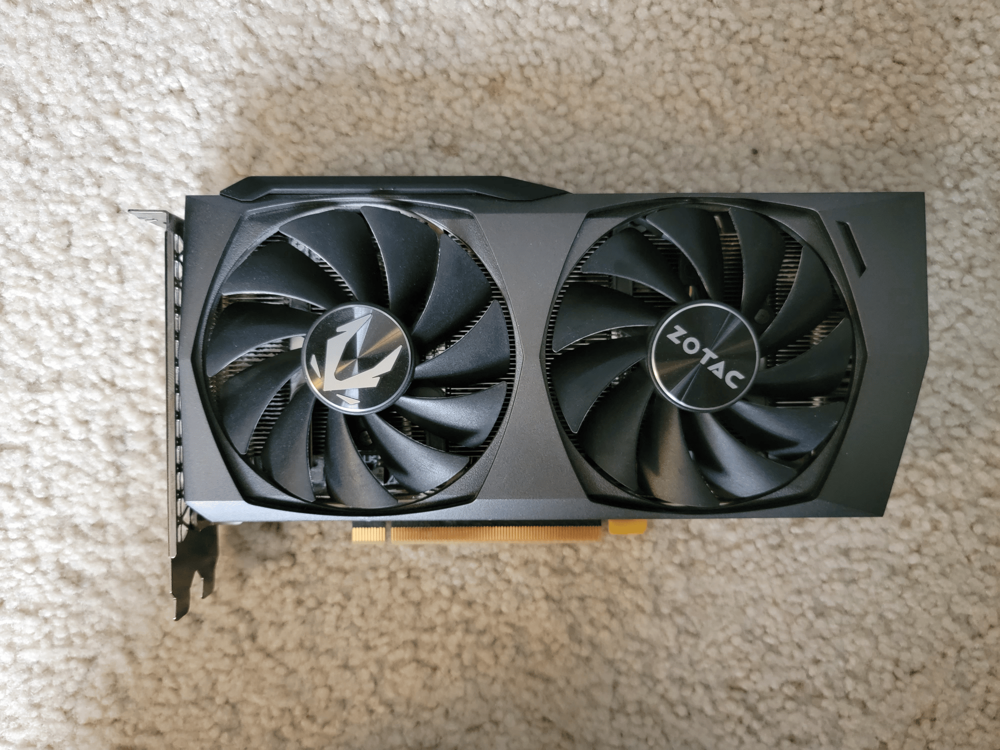 Zotac Gaming RTX 3060 TI Twin Edge OC LHR 8GB GDDR6 Like New With Original Box 