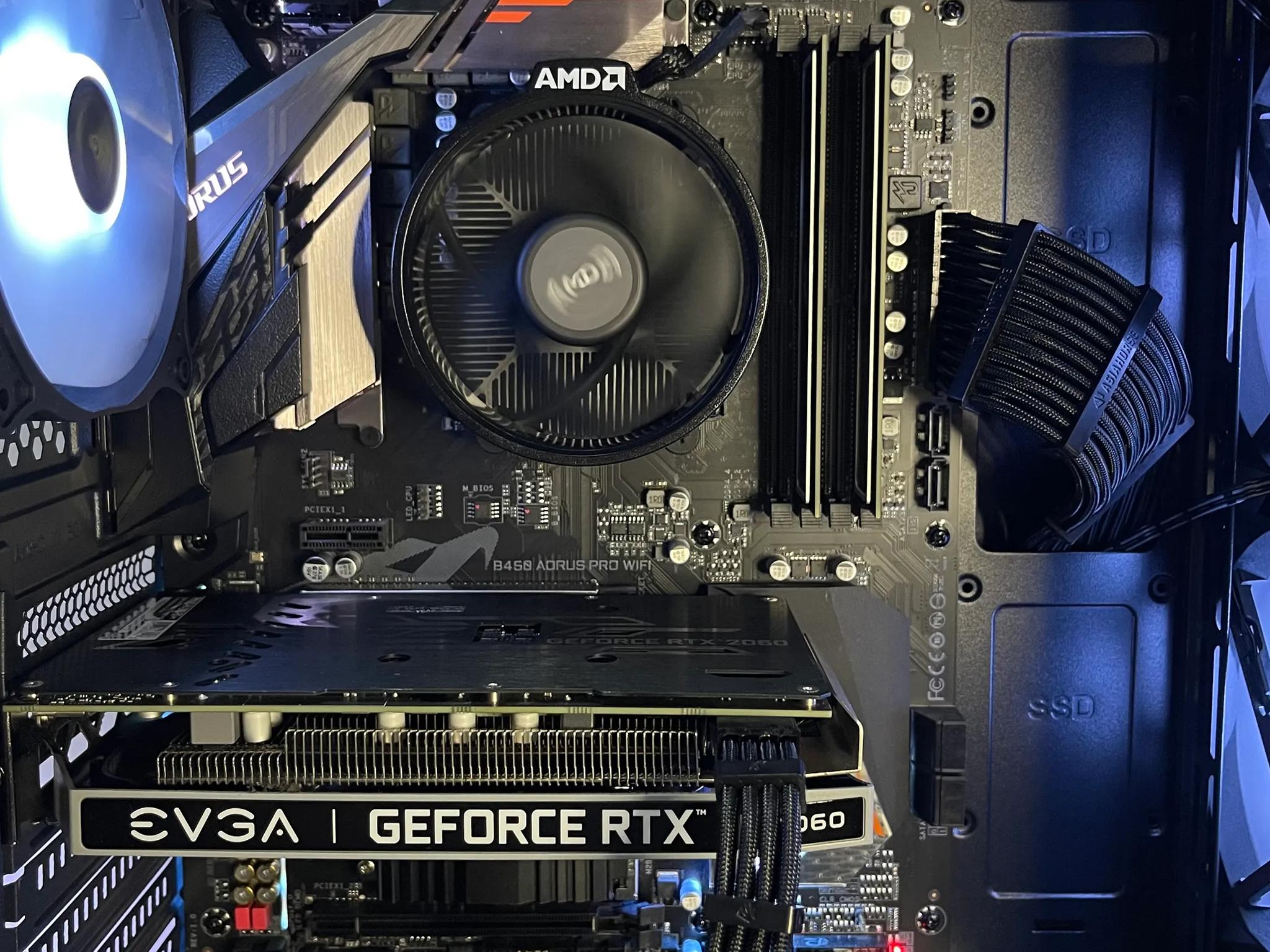 ⚡RTX Gaming PC (Ryzen 5 4500 | RTX 2060 | 32GB RAM | 1TB NVME SSD ⚡