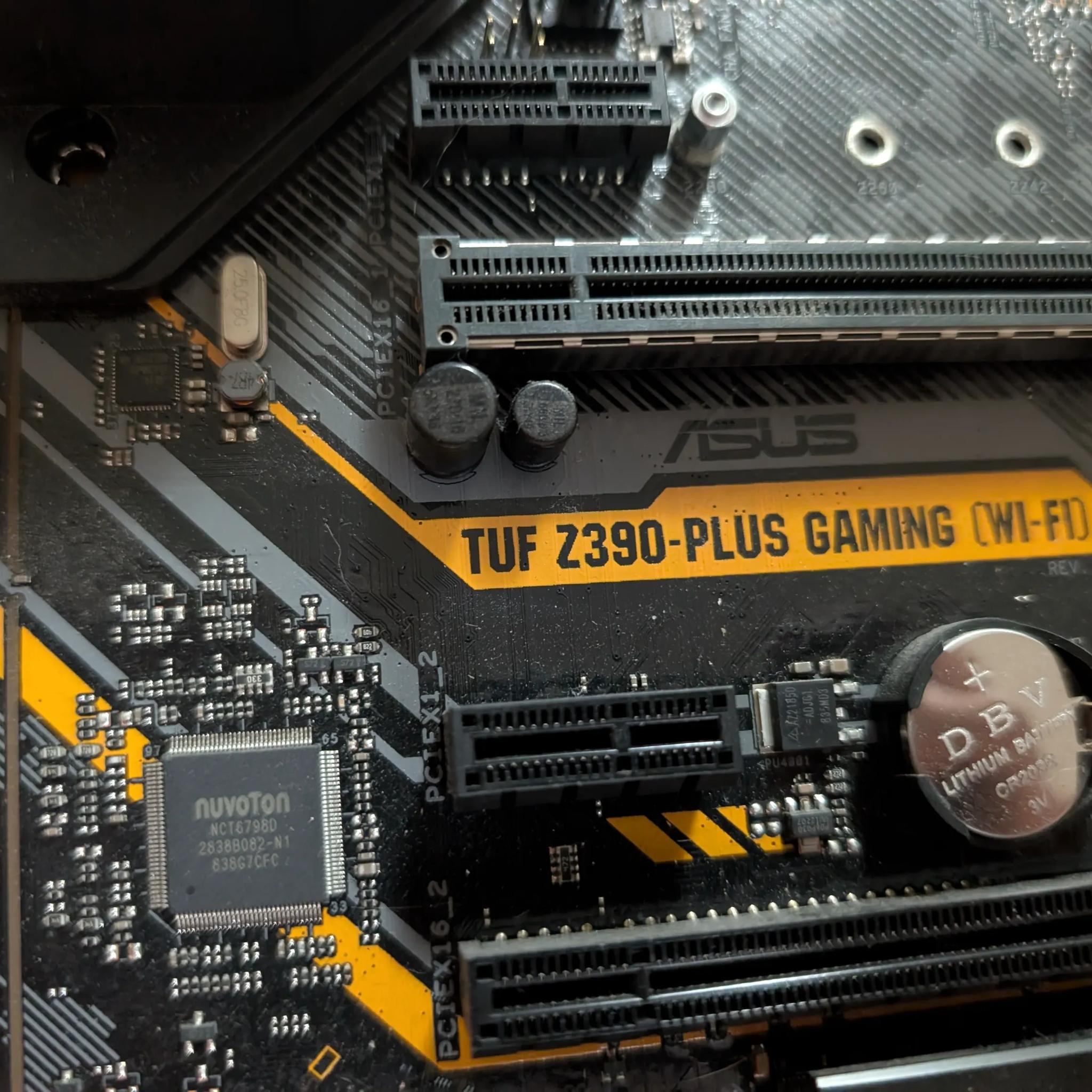 Intel Core i7 8700k / Asus Z390 motherboard