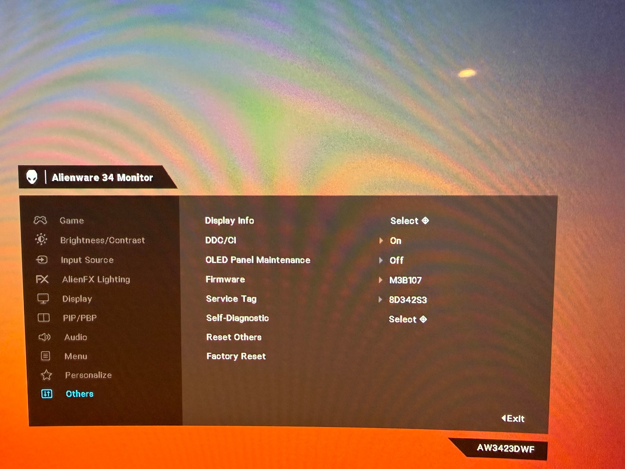 Alienware AW3423DWF Ultrawide OLED Gaming Monitor