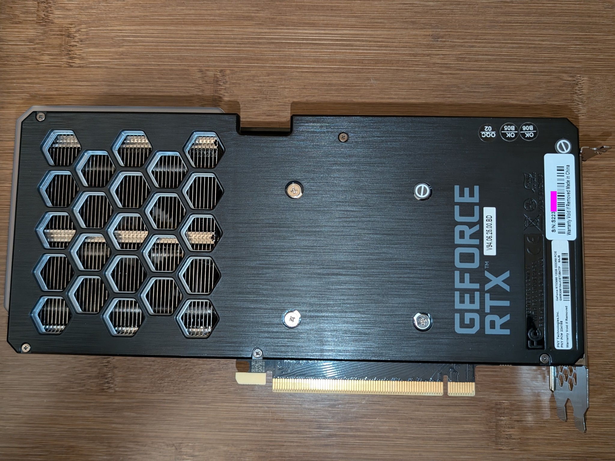 [PRE-OWNED] PNY GeForce RTX 3060 12GB GDDR6 XLR8 Gaming REVEL EPIC-X RGB Dual Fan Edition