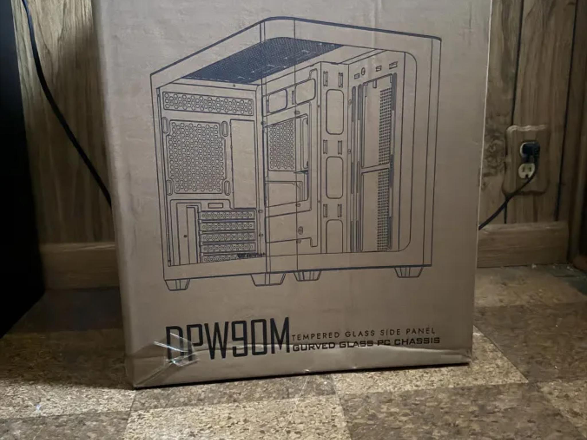 darkFlash DPW90M Black Micro-ATX Case | Dual Glass | 3 ARGB Fans | 360mm AIO Support