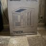 darkFlash DPW90M Black Micro-ATX Case | Dual Glass | 3 ARGB Fans | 360mm AIO Support
