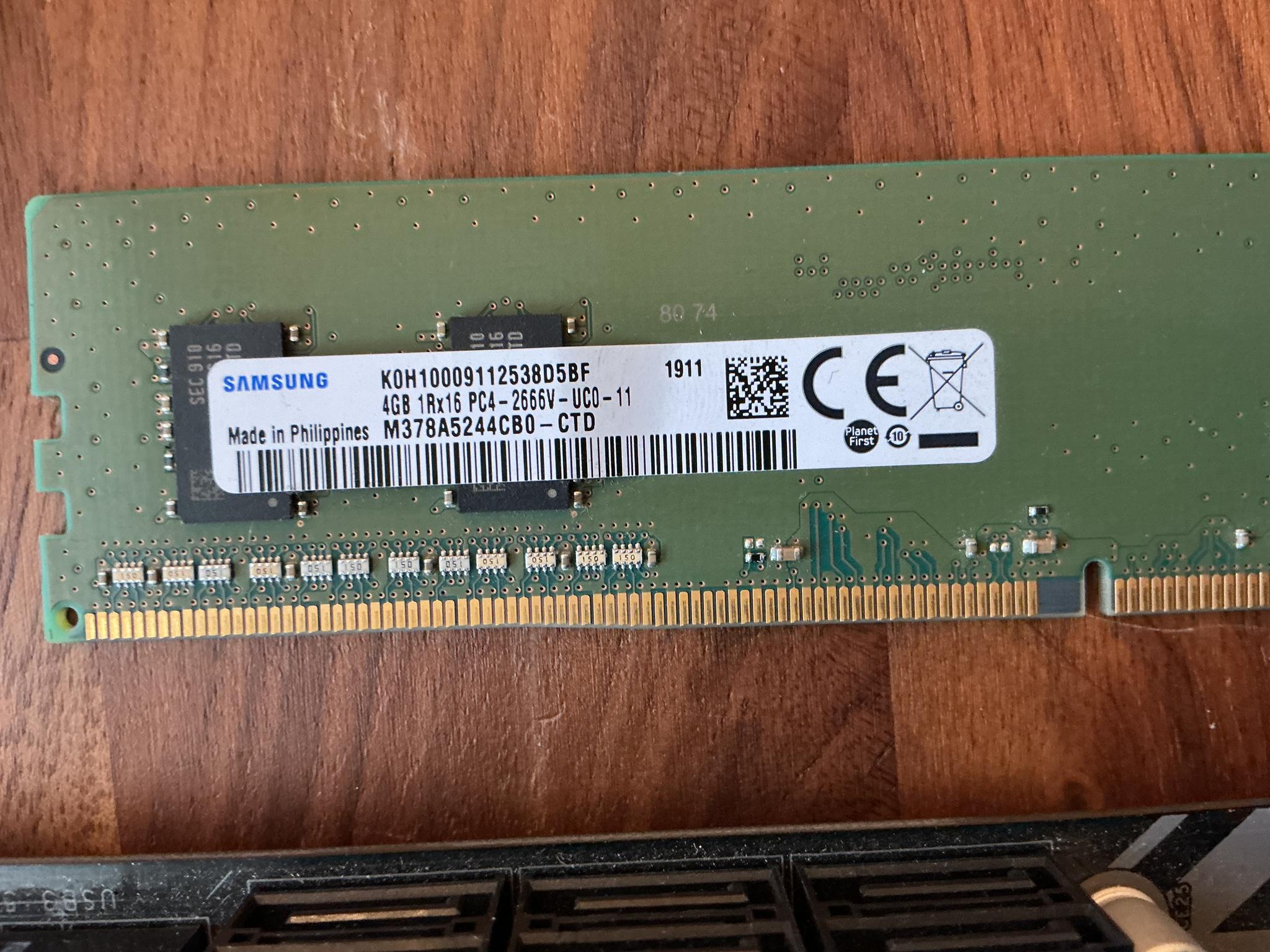 Asrock z370 Motherboard/Pentium Gold G5420/4gb RAM/ CPU Cooler
