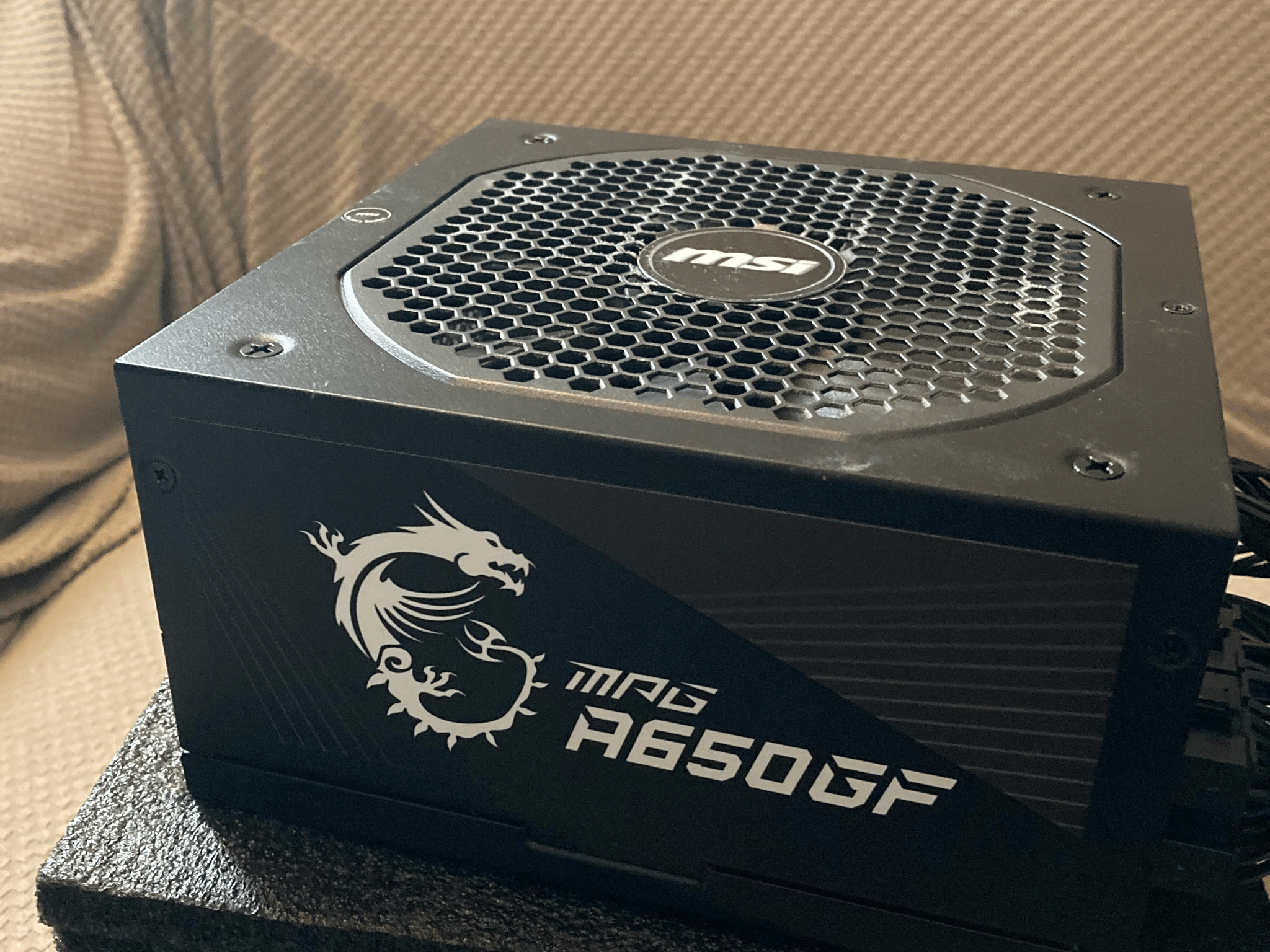 MSI A650GF - Fully Modular PSU