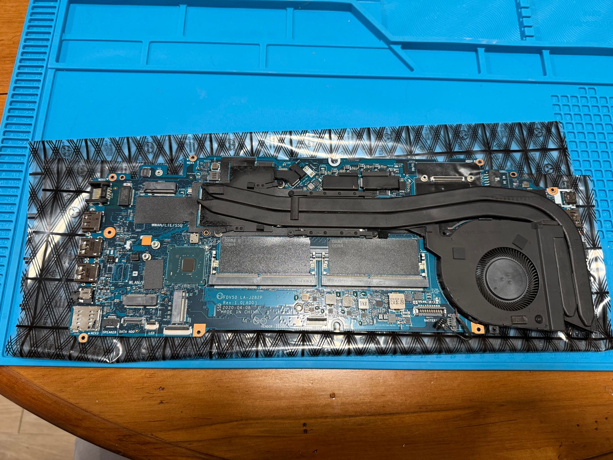 Dell 45C54 LA-J282P for Latitude 5511/Precision 3551