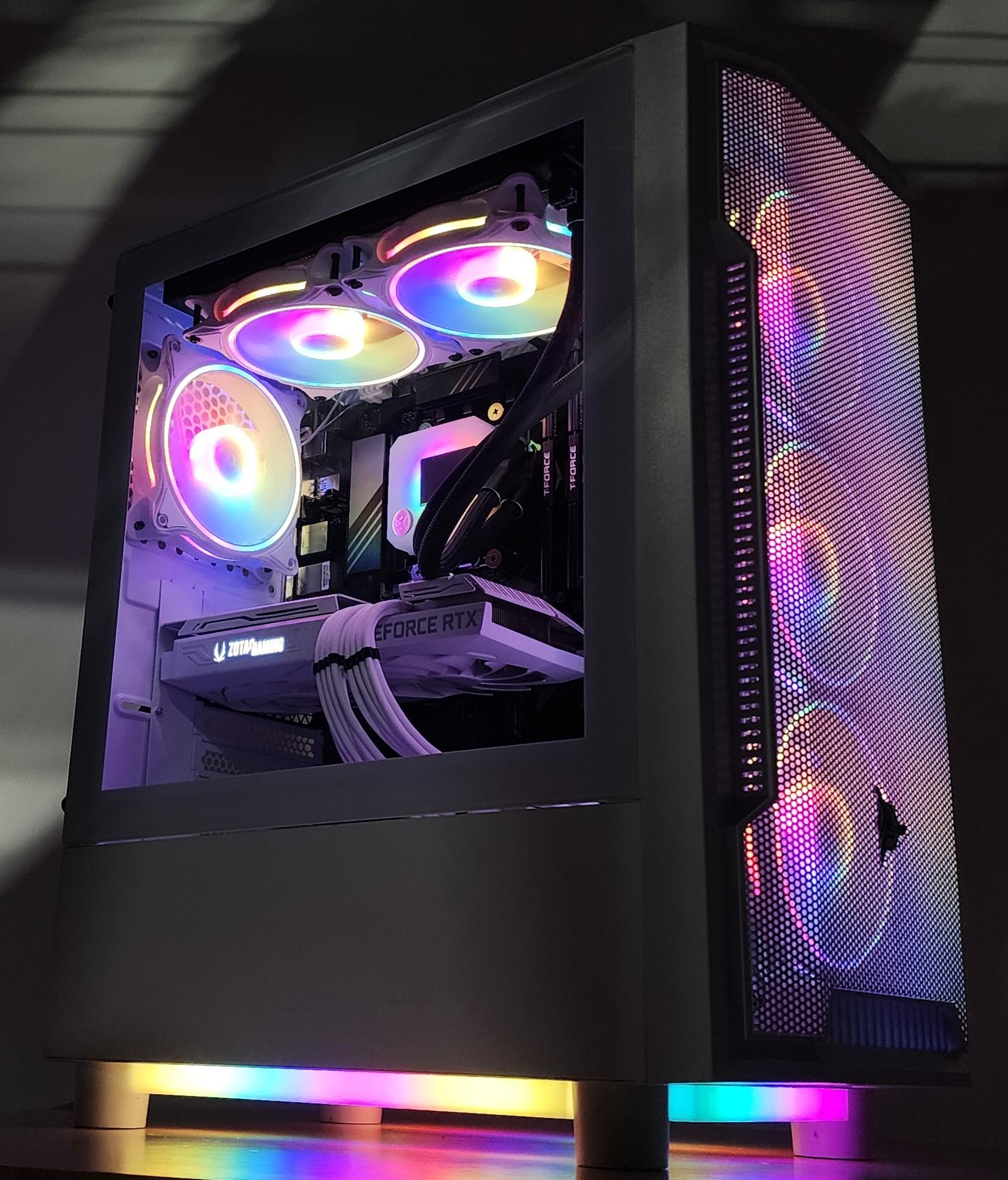 Gaming PC Ryzen 7 7700 16GB RAM 1TB SSD RTX 3070 8GB Windows 11 Computer