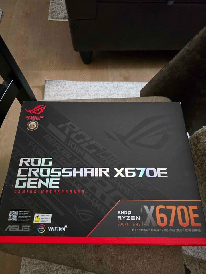 ASUS ROG CROSSHAIR X670E GENE AM5 MOTHERBOARD