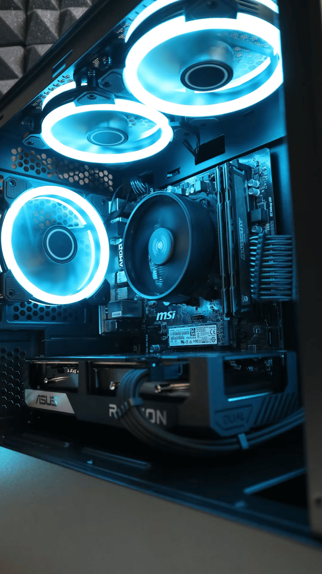 Prithee | Ryzen 7 1700/RX 6600 Gaming PC FREE SHIPPING