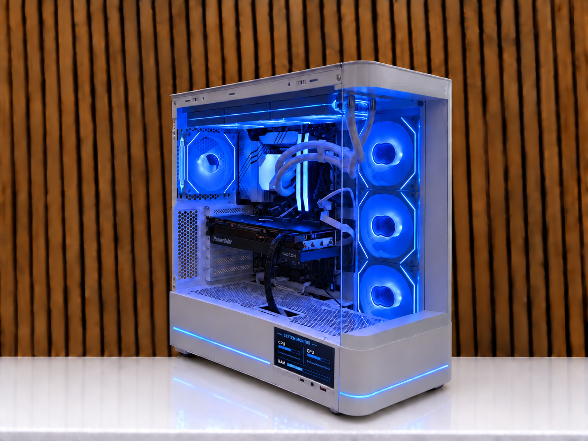 Whiteout Gaming PC | I9 12900K | RX 7800XT 16GB | 1TB NVME | DDR5| Z790 | Windows 11|