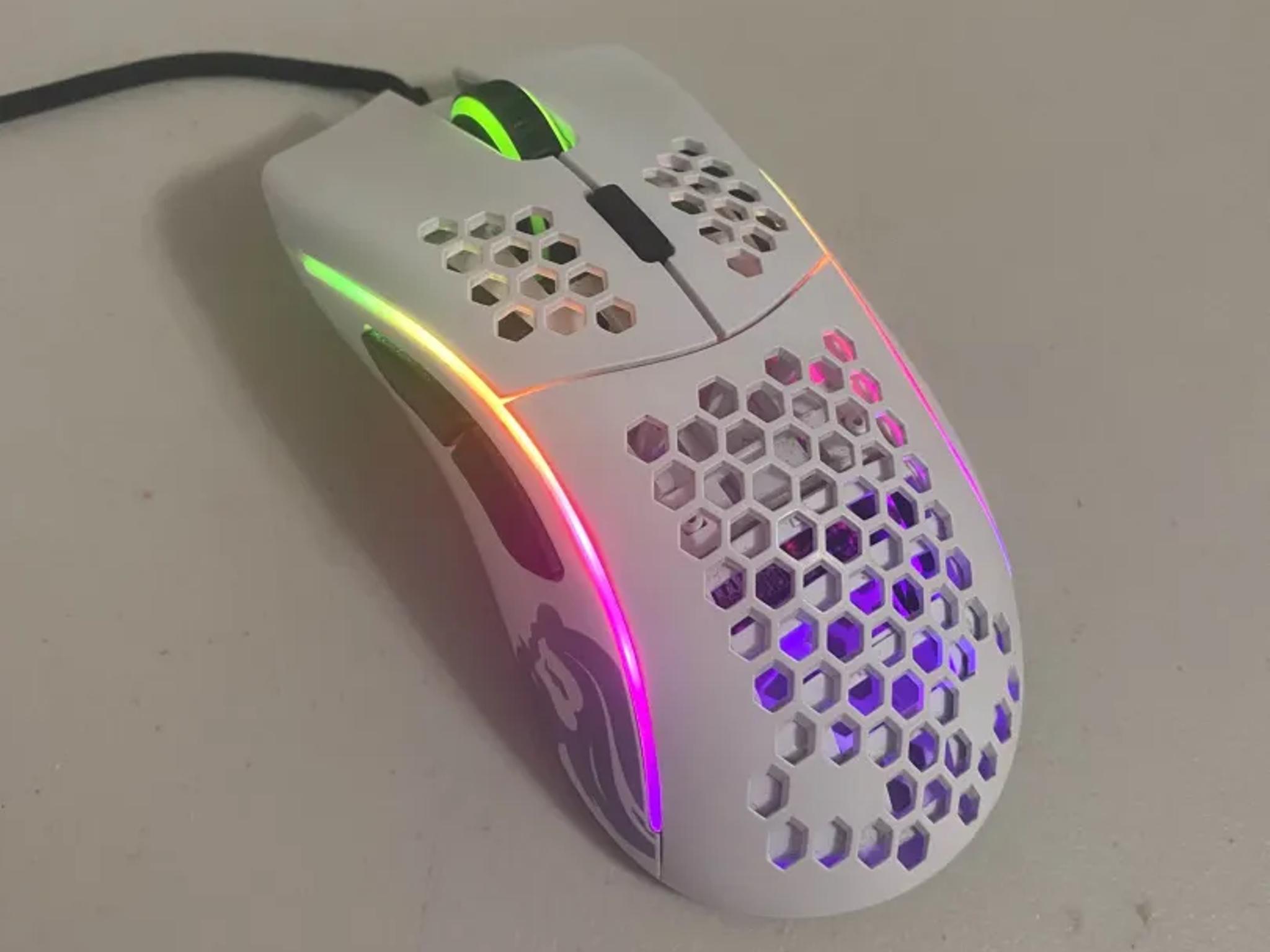 Glorious Model D Wired Gaming Mouse | Matte White | Super Light Right-Handed Mouse
