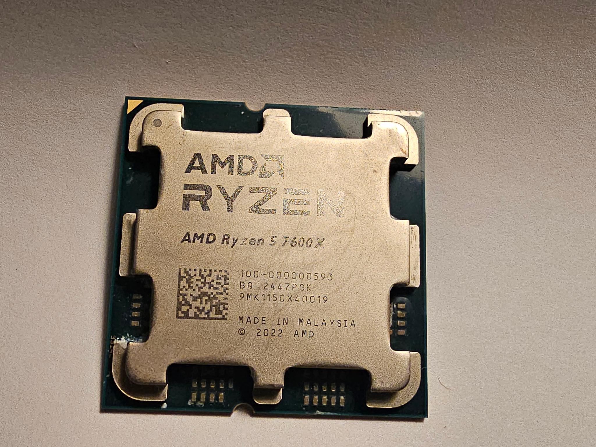 RYZEN 5 7600X ULTRA FAST GAMING PROCESSOR 5.3GHz BOOST 4.7GHz BASE AM5 38MB CACHED UNLOCKED.