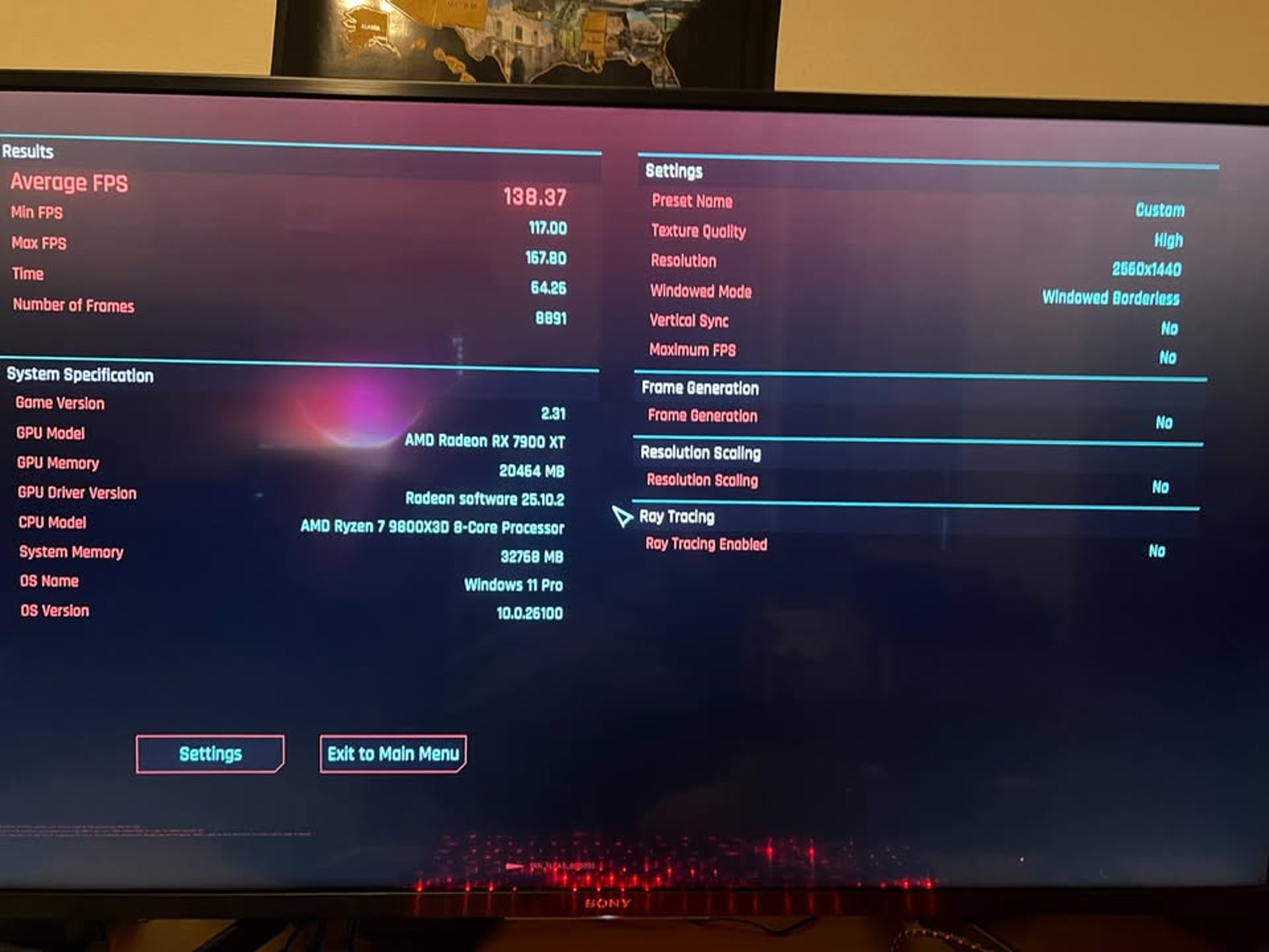 Gaming PC 9800X3D / 7900XT GPU / 4TB M.2 / 32GB DDR5