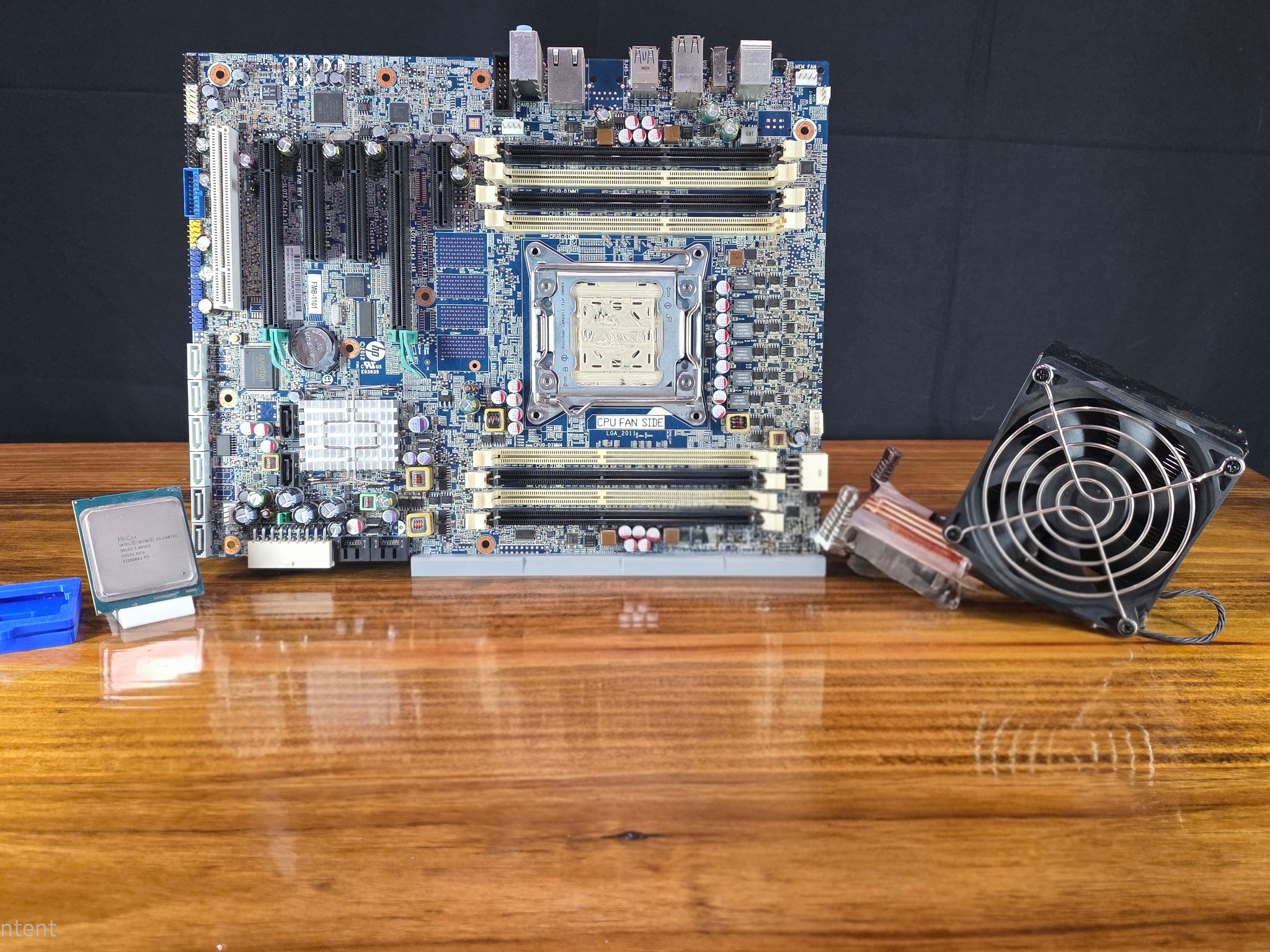 HP Z420 Workstation Bundle – Motherboard, Xeon CPU, RAM, Cooler & PSU – Tested Working