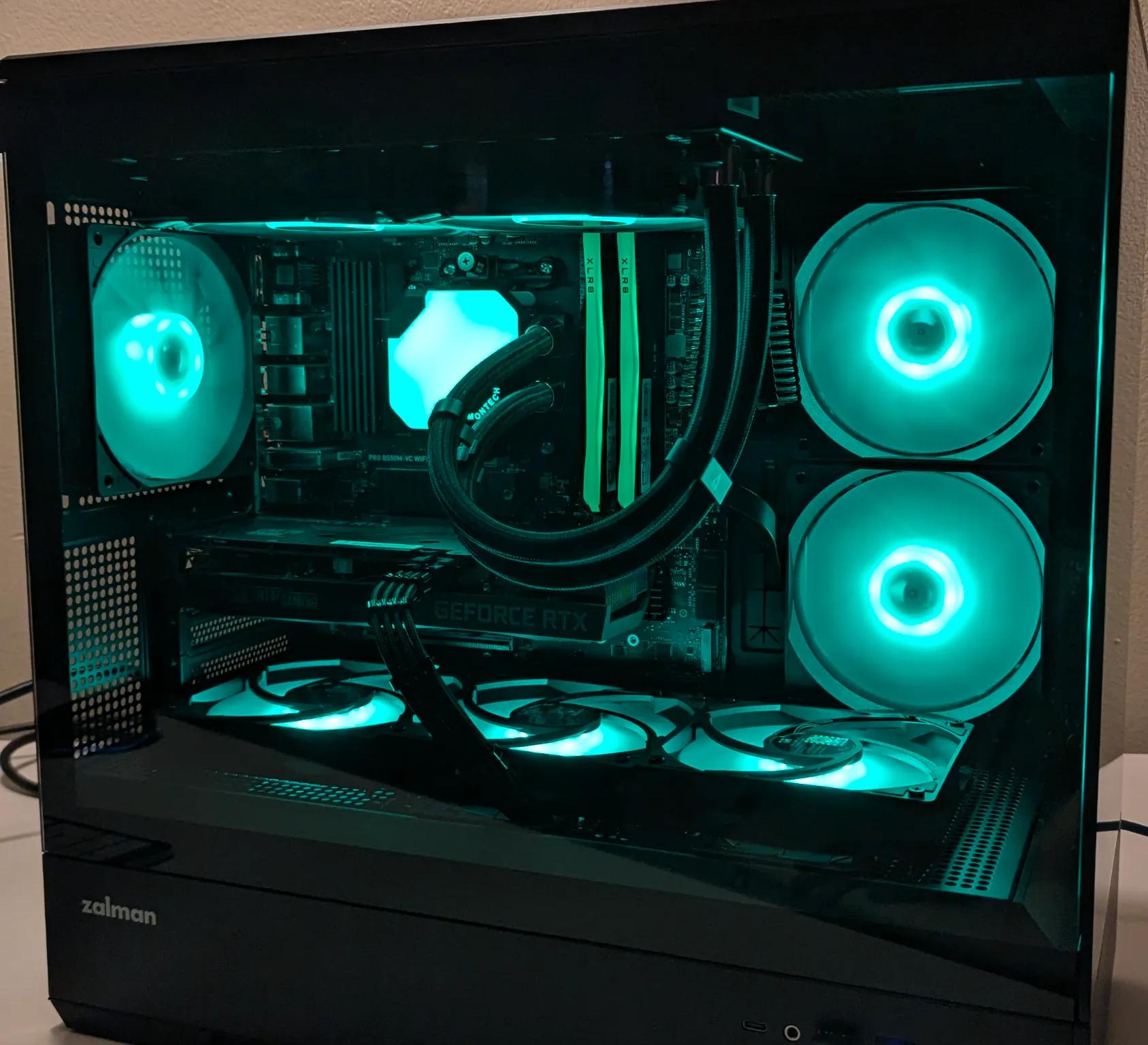 |RTX 3060 12GB| RYZEN 5600X| 16GB DDR4| 1TB M.2 SSD|240MM AIO|WIFI| 8 ARGB FANS| WIN 11 PRO