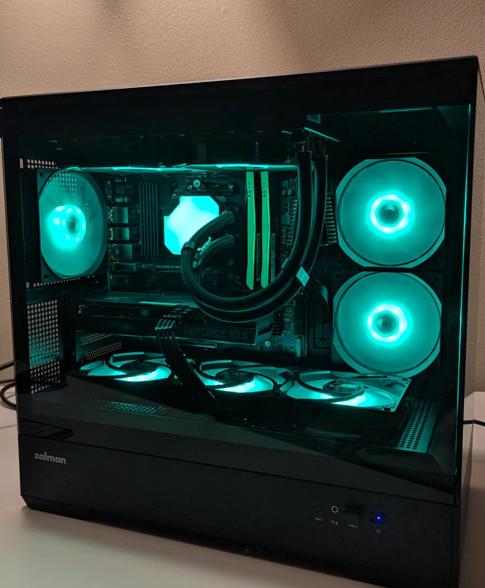 |RTX 3060 12GB| RYZEN 5600X| 16GB DDR4| 1TB M.2 SSD|240MM AIO|WIFI| 8 ARGB FANS| WIN 11 PRO